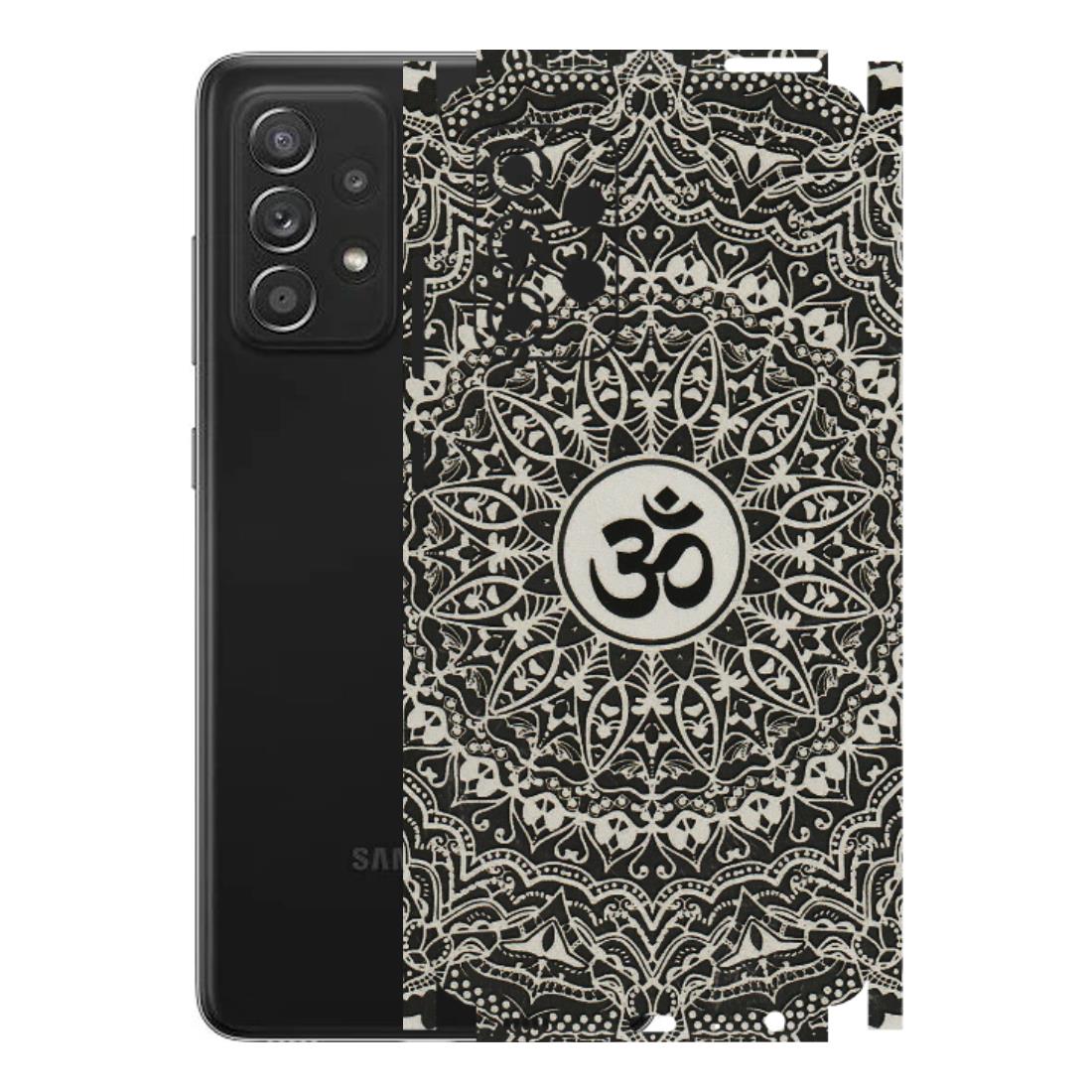 Samsung A/S Series Phone Skins (All Models) - Aum Elegant Mandala - 3D Embossed Finish (L-62) Samsung Galaxy A52s (5G)
