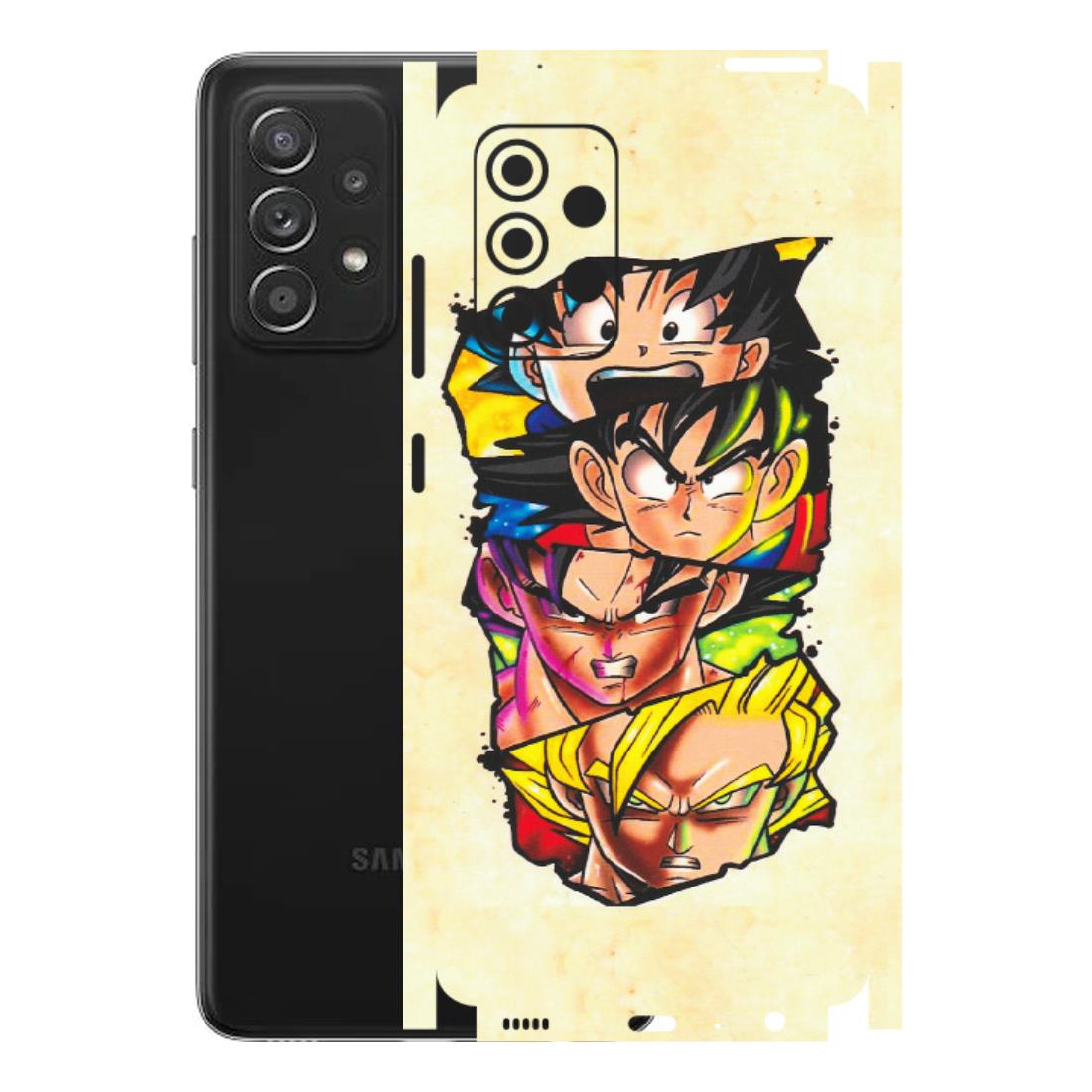 Samsung A/S Series Phone Skins (All Models) - Angry Multi Anime - Matte Finish (M-113) Samsung Galaxy A52s (5G)