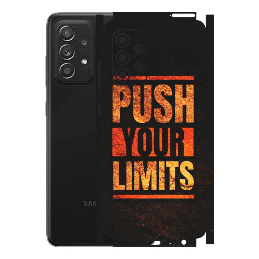Samsung A/S Series Phone Skins (All Models) - Push Your Limits - Matte Finish (M-118) Samsung Galaxy A52s (5G)