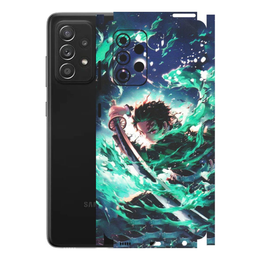 Samsung A/S Series Phone Skins (All Models) - Sword Fighter Anime - Matte Finish (M-29) Samsung Galaxy A52s (5G)
