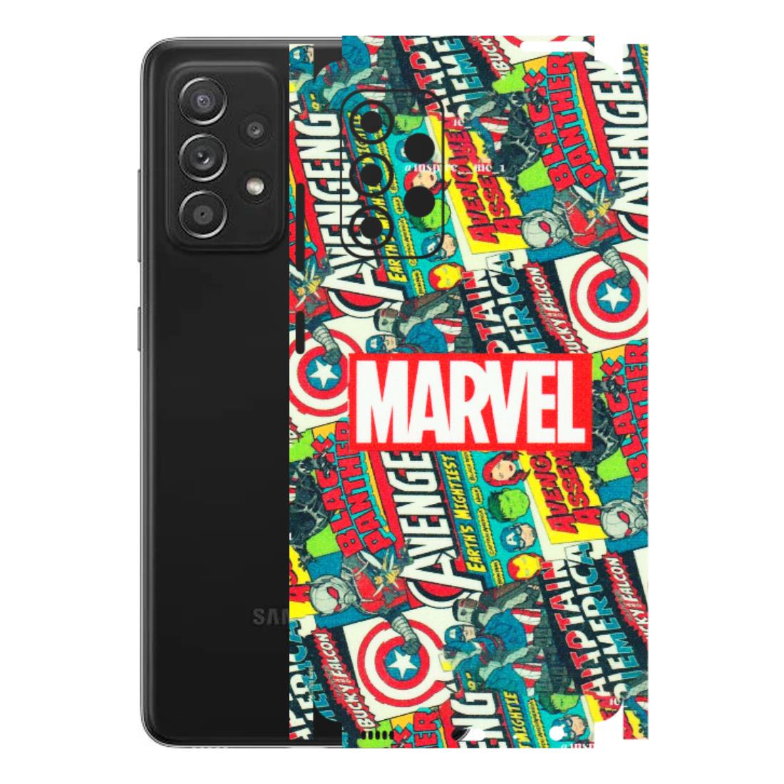 Samsung A/S Series Phone Skins (All Models) - Marvel Comic Lover - Matte Finish (M-30) Samsung Galaxy A52s (5G)