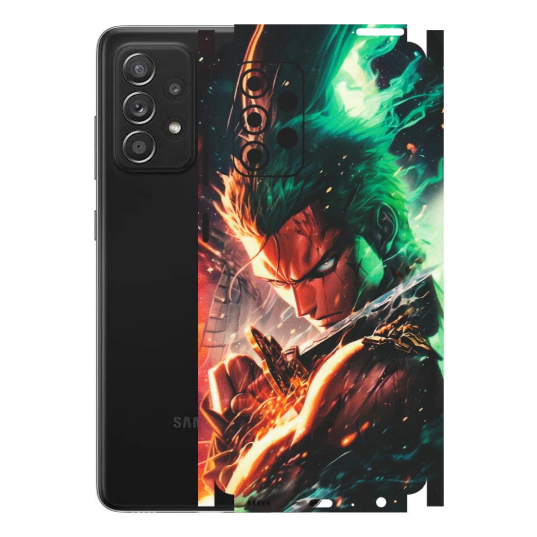 Samsung A/S Series Phone Skins (All Models) - Anime Gojo Sword - Matte Finish (M-32) Samsung Galaxy A52s (5G)