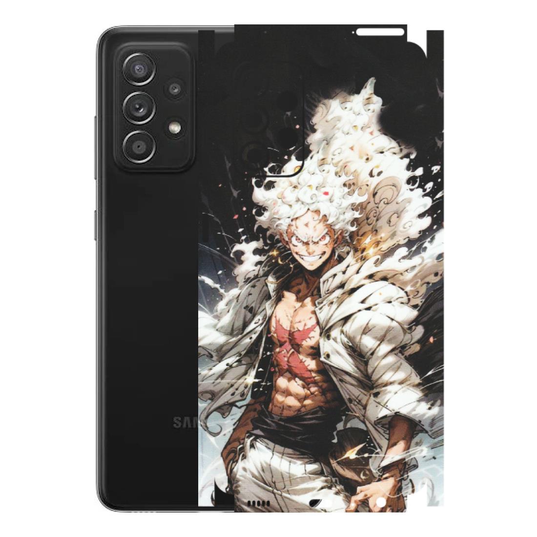 Samsung A/S Series Phone Skins (All Models) - Anime Angry Classy Character - Matte Finish (M-34) Samsung Galaxy A52s (5G)
