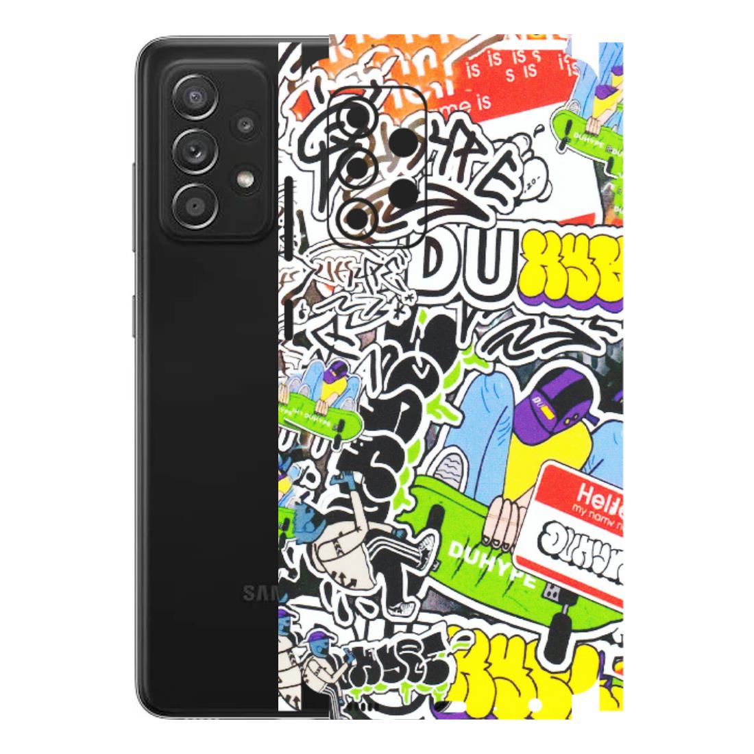Samsung A/S Series Phone Skins (All Models) - Dope Graffiti - Matte Finish (M-61) Samsung Galaxy A52s (5G)