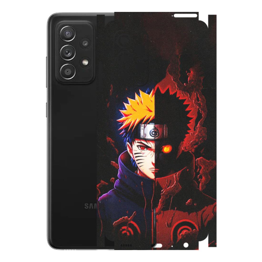 Samsung A/S Series Phone Skins (All Models) - Naruto X Evil - Matte Finish (M-70) Samsung Galaxy A52s (5G)
