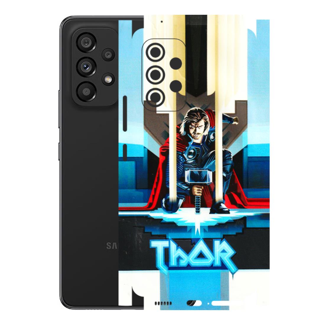 Samsung M/F/Note/Flip and C Phone Skins (All Models) - Thor - 3D Embossed Finish (L-137) Samsung Galaxy A53 (5G)