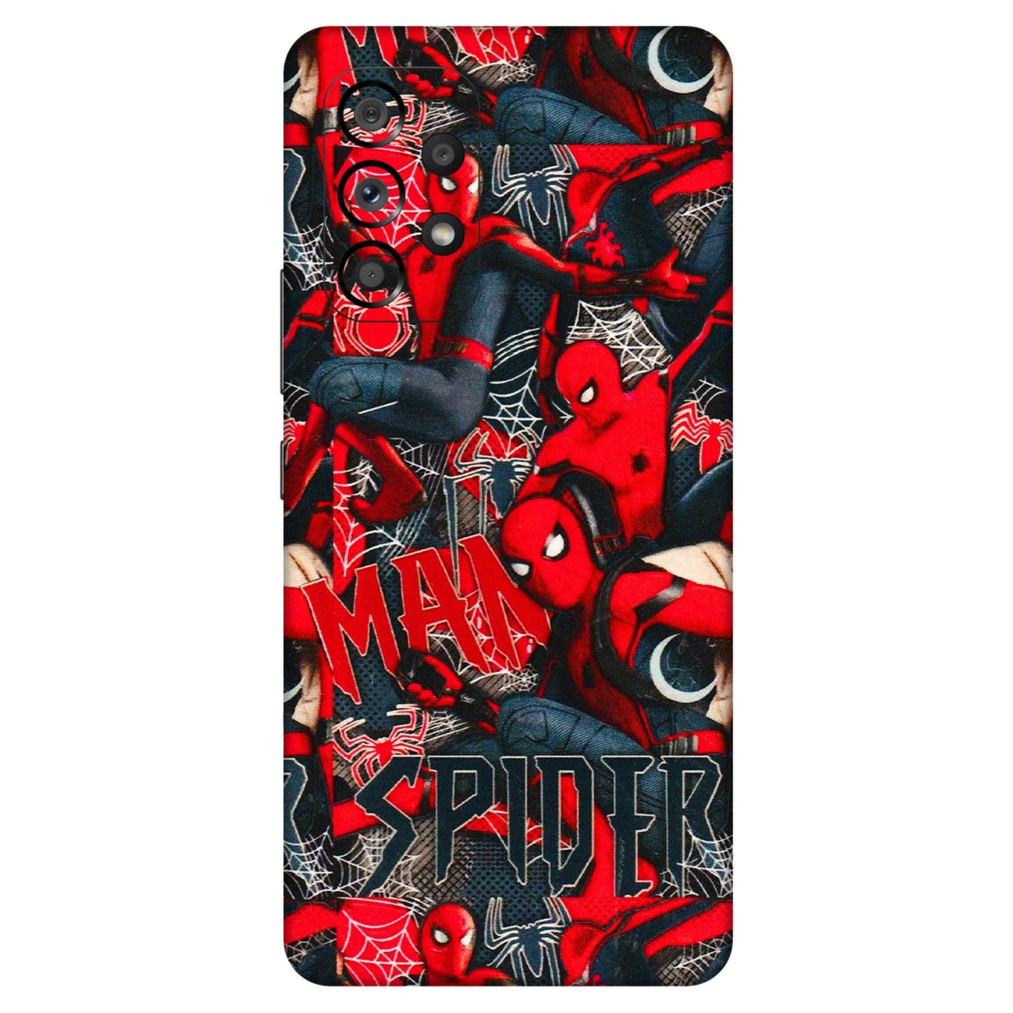 Samsung M/F/Note/Flip and C Phone Skins (All Models) - SpiderMan Cool - 3D Embossed Finish (L-188) Samsung Galaxy A53 (5G)