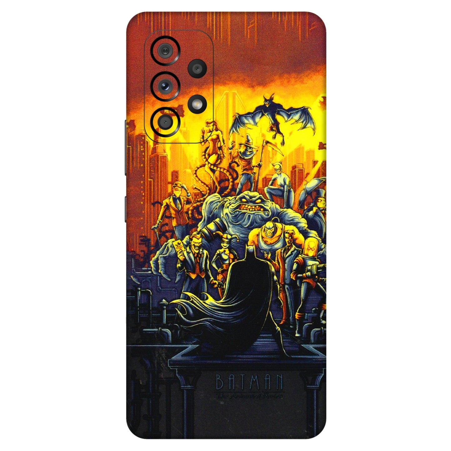Samsung M/F/Note/Flip and C Phone Skins (All Models) - Games Doodles - 3D Embossed Finish (L-24) Samsung Galaxy A53 (5G)