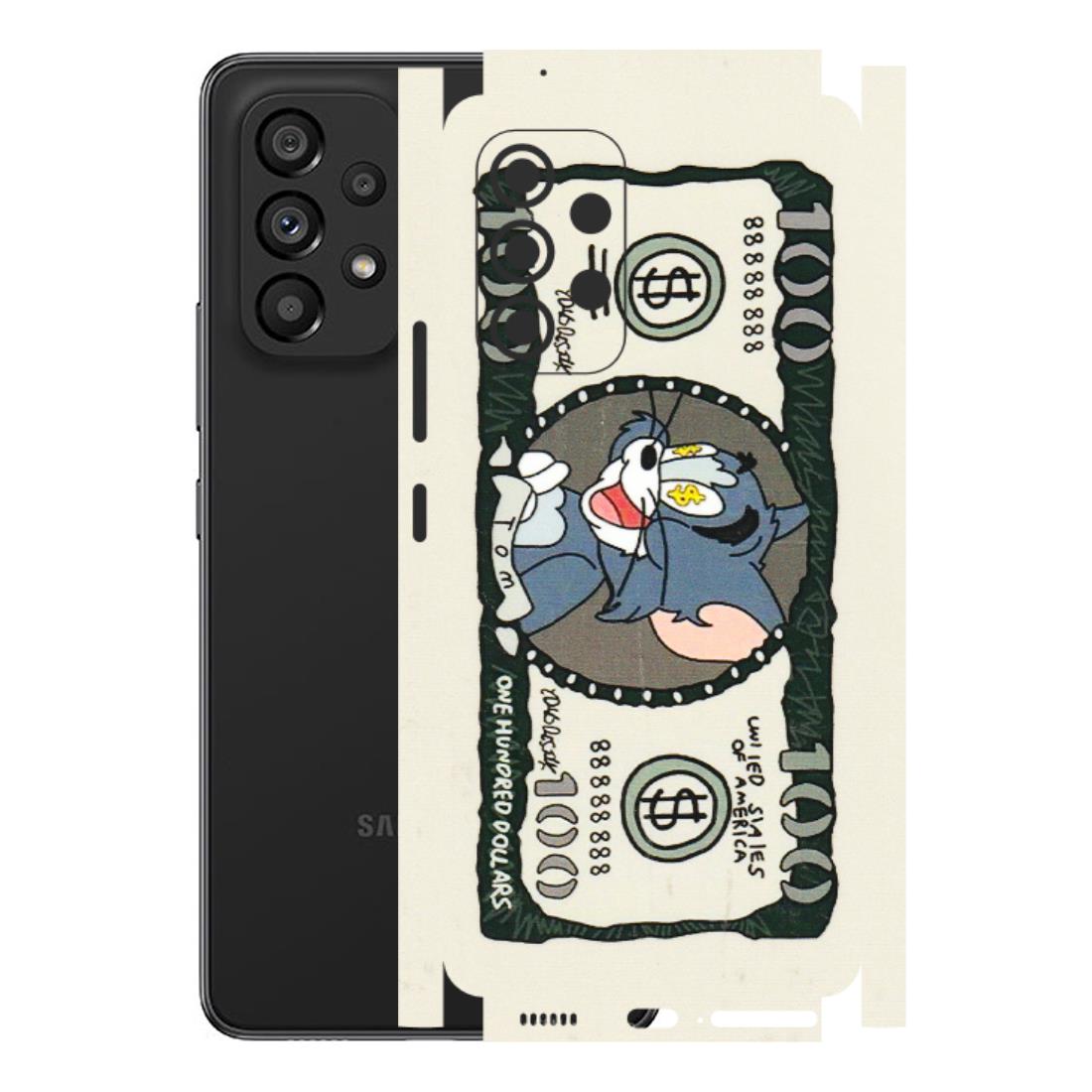 Samsung M/F/Note/Flip and C Phone Skins (All Models) - Tom Hundred Dollar - 3D Embossed Finish (L-324) Samsung Galaxy A53 (5G)