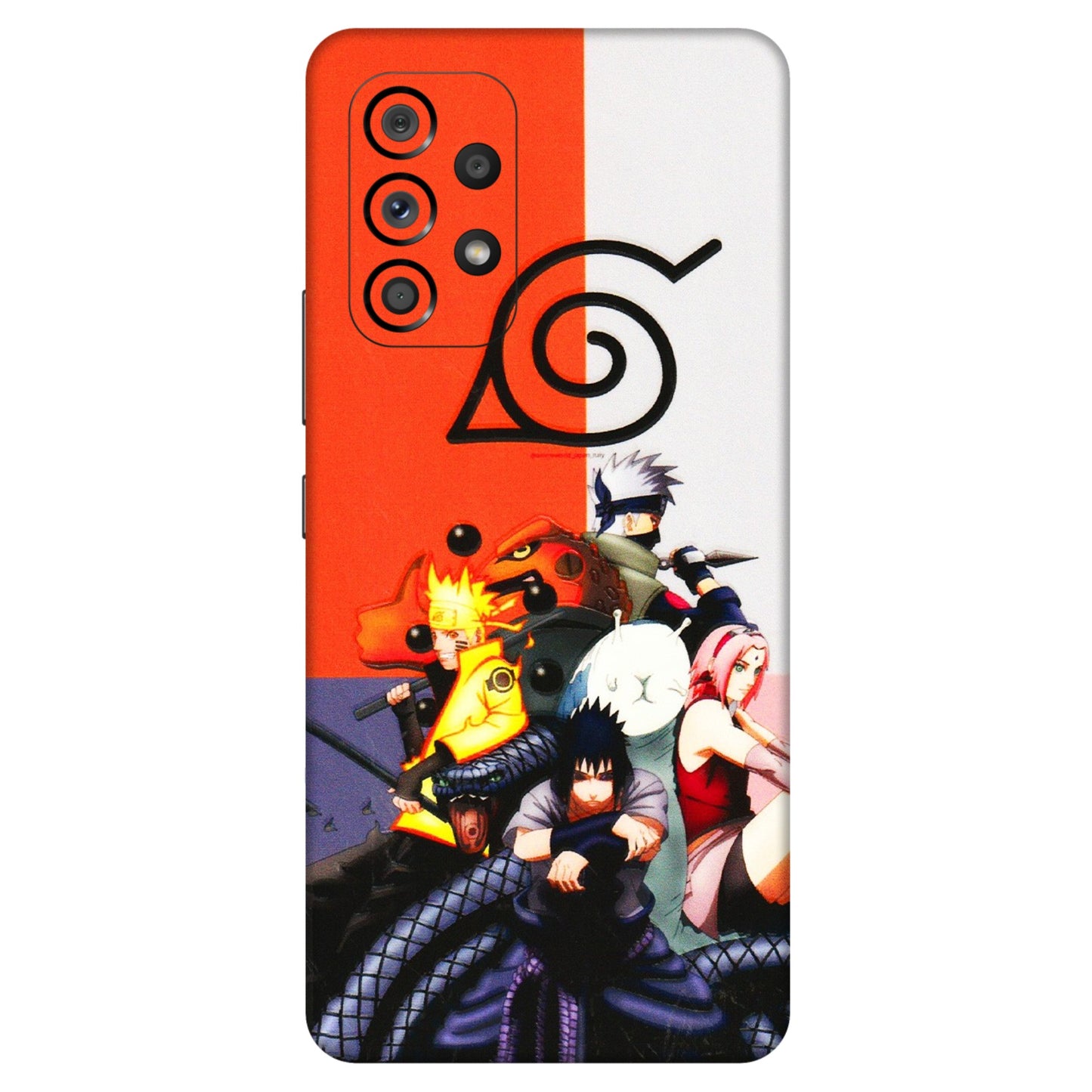 Samsung M/F/Note/Flip and C Phone Skins (All Models) - Naruto Final Fight - 3D Embossed Finish (L-33) Samsung Galaxy A53 (5G)