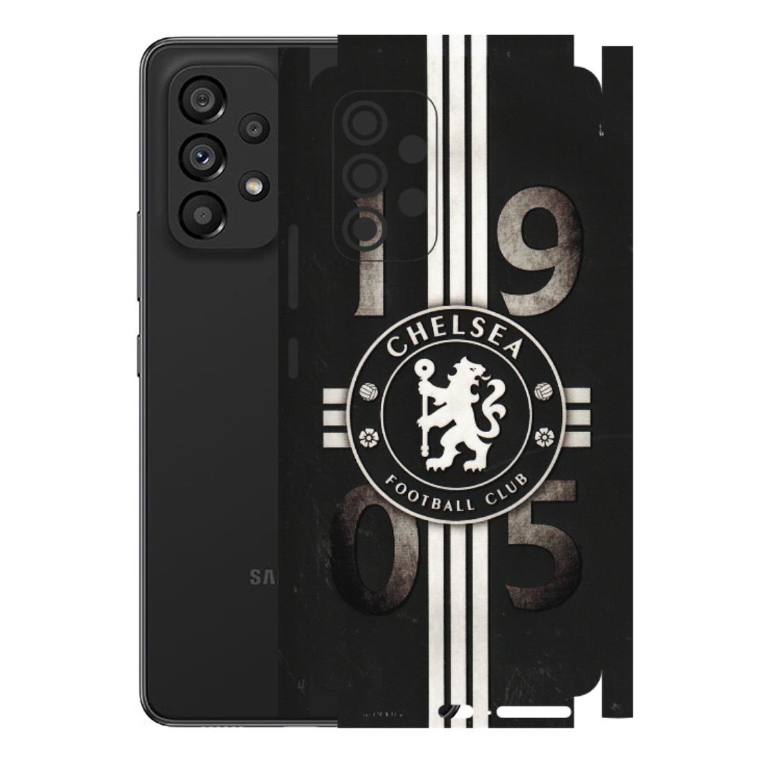 Samsung M/F/Note/Flip and C Phone Skins (All Models) - Chelsea Fan Club - 3D Embossed Finish (L-36) Samsung Galaxy A53 (5G)