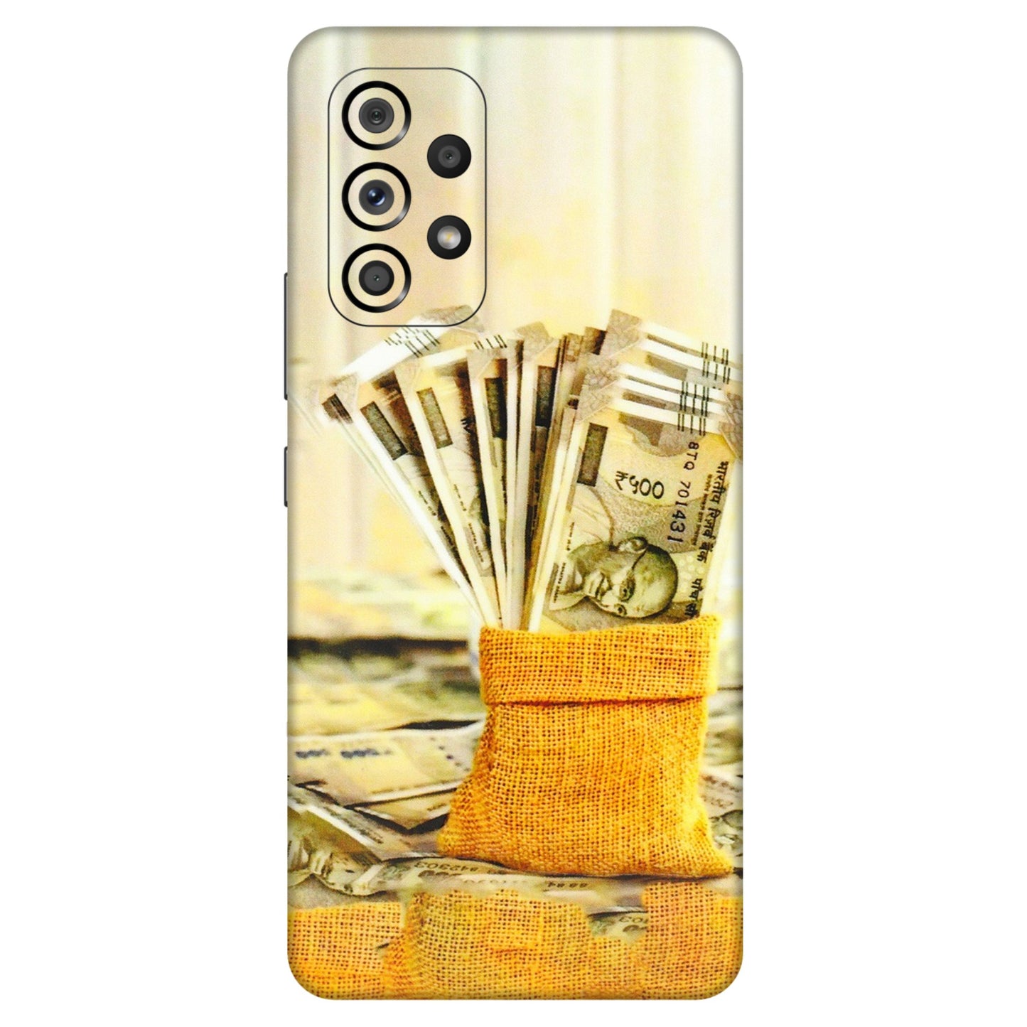 Samsung M/F/Note/Flip and C Phone Skins (All Models) - Show Me The Money - 3D Embossed Finish (L-52) Samsung Galaxy A53 (5G)