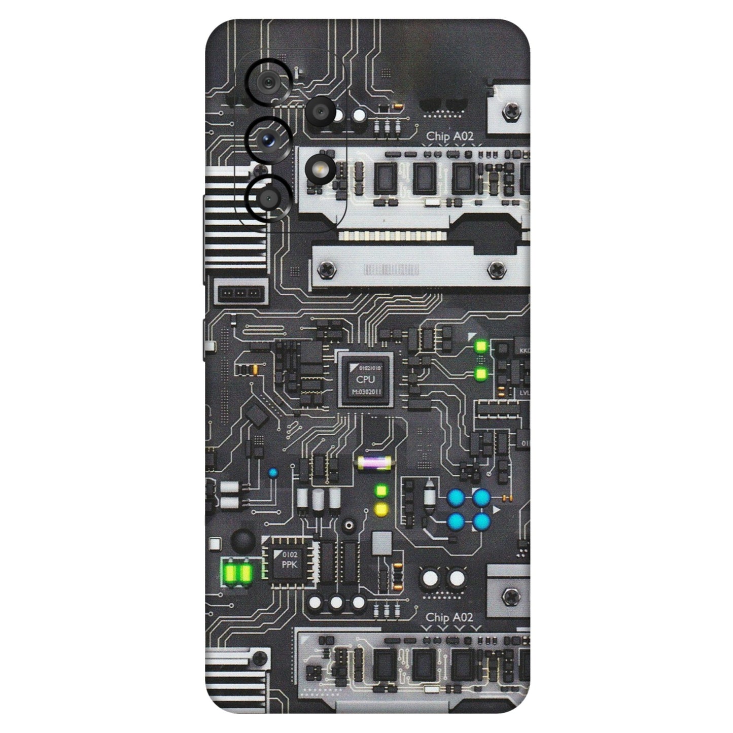 Samsung M/F/Note/Flip and C Phone Skins (All Models) - Motherboard Internals - Matte Finish (M-135) Samsung Galaxy A53 (5G)