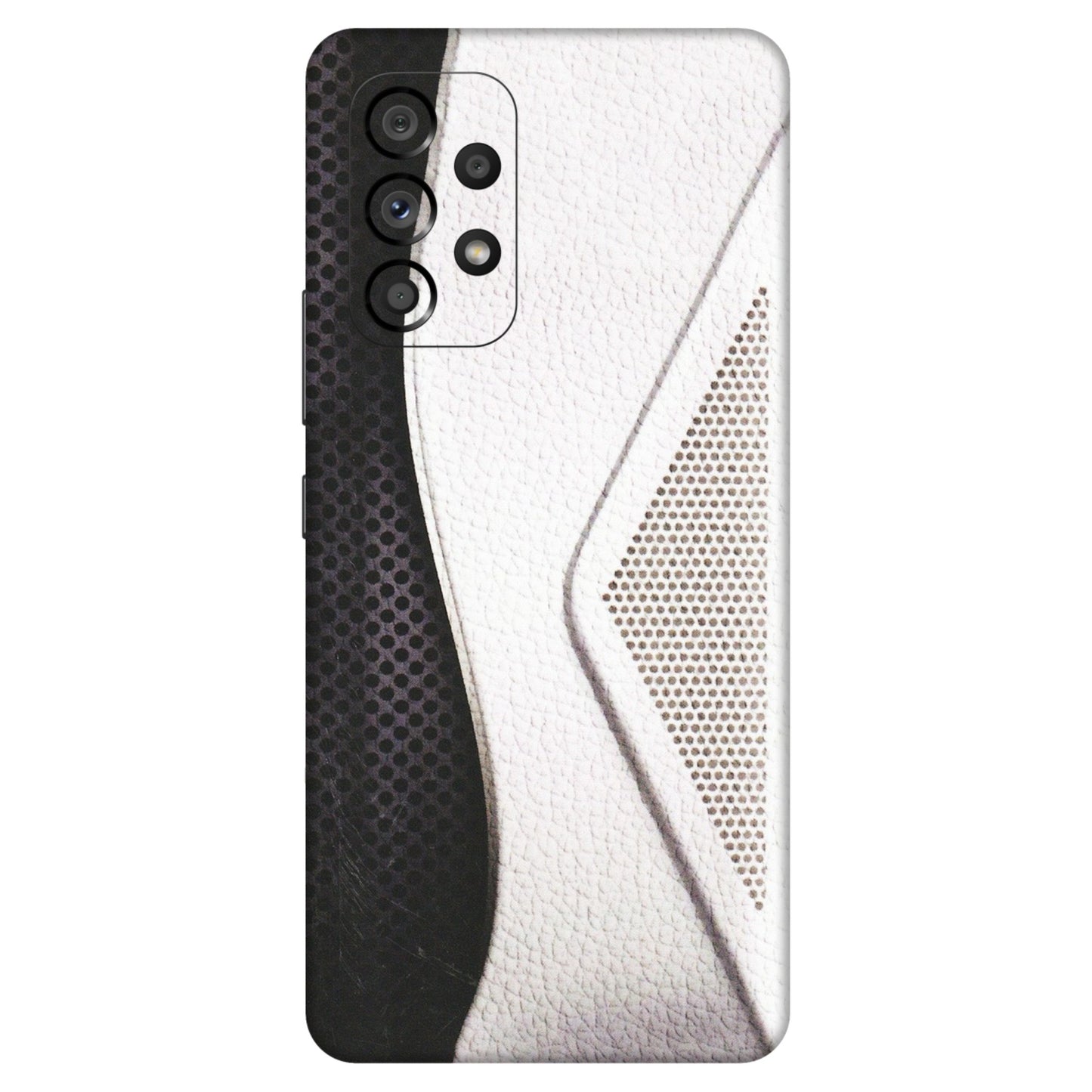 Samsung M/F/Note/Flip and C Phone Skins (All Models) - Black And White Iconic Convoy - Matte Finish (M-149) Samsung Galaxy A53 (5G)