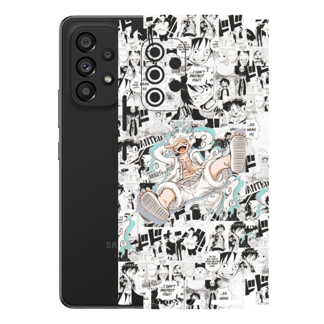 Samsung M/F/Note/Flip and C Phone Skins (All Models) - One Piece Comic - Matte Finish (M-168) Samsung Galaxy A53 (5G)
