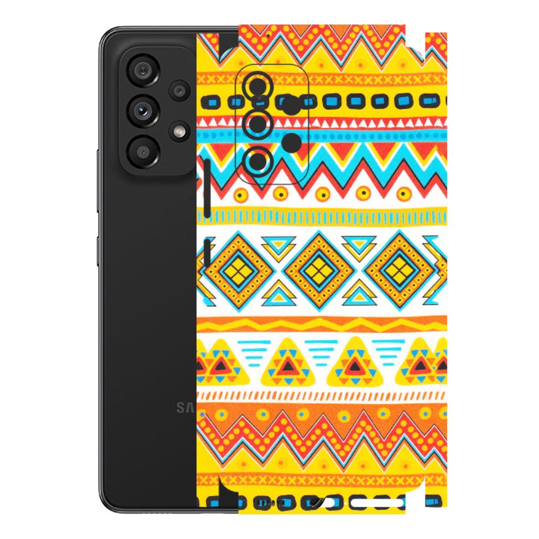 Samsung M/F/Note/Flip and C Phone Skins (All Models) - Mexican Abstract - Matte Finish (M-71) Samsung Galaxy A53 (5G)