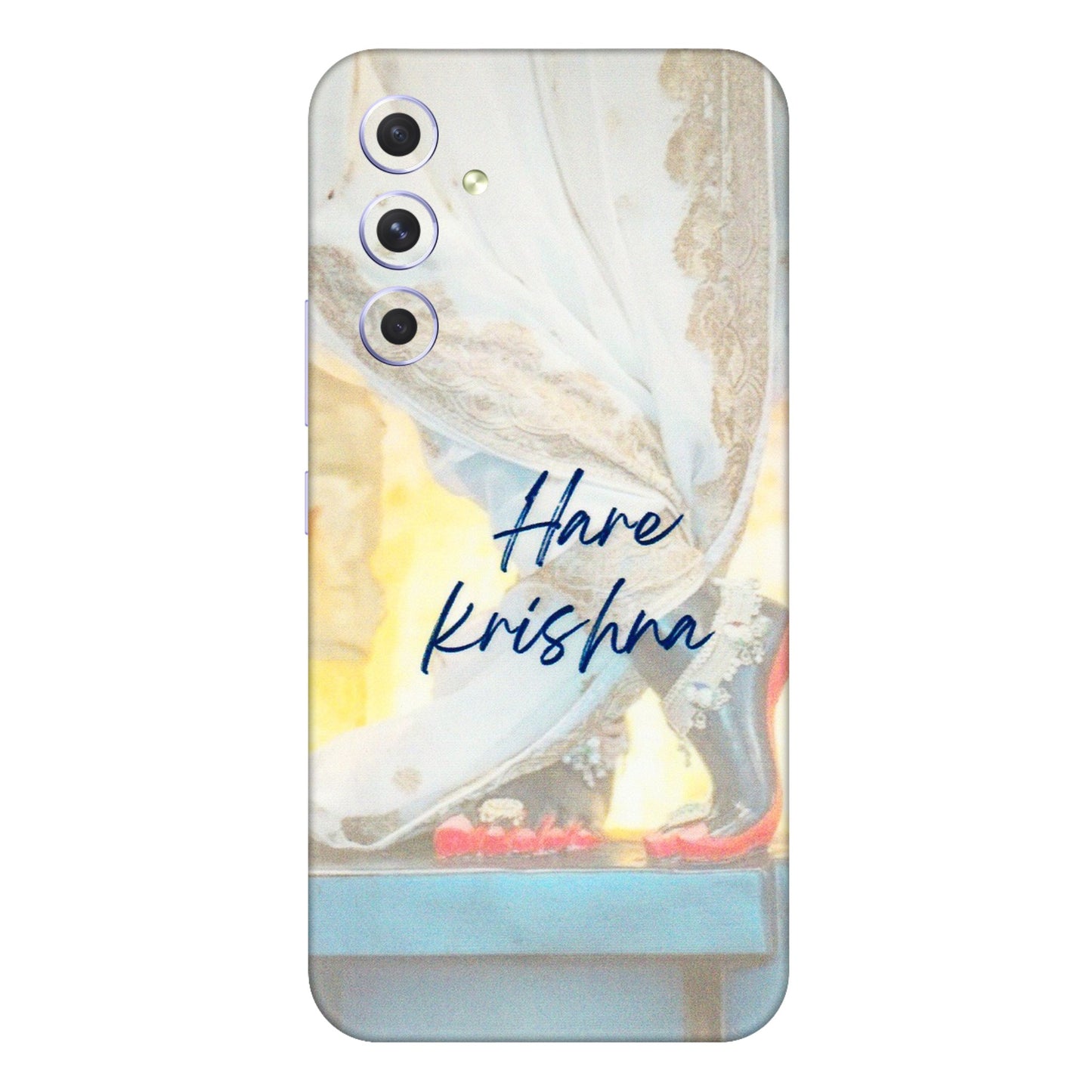 Samsung A/S Series Phone Skins (All Models) - Hare Krishna - 3D Embossed Finish (L-03) Samsung Galaxy A54 (5G)