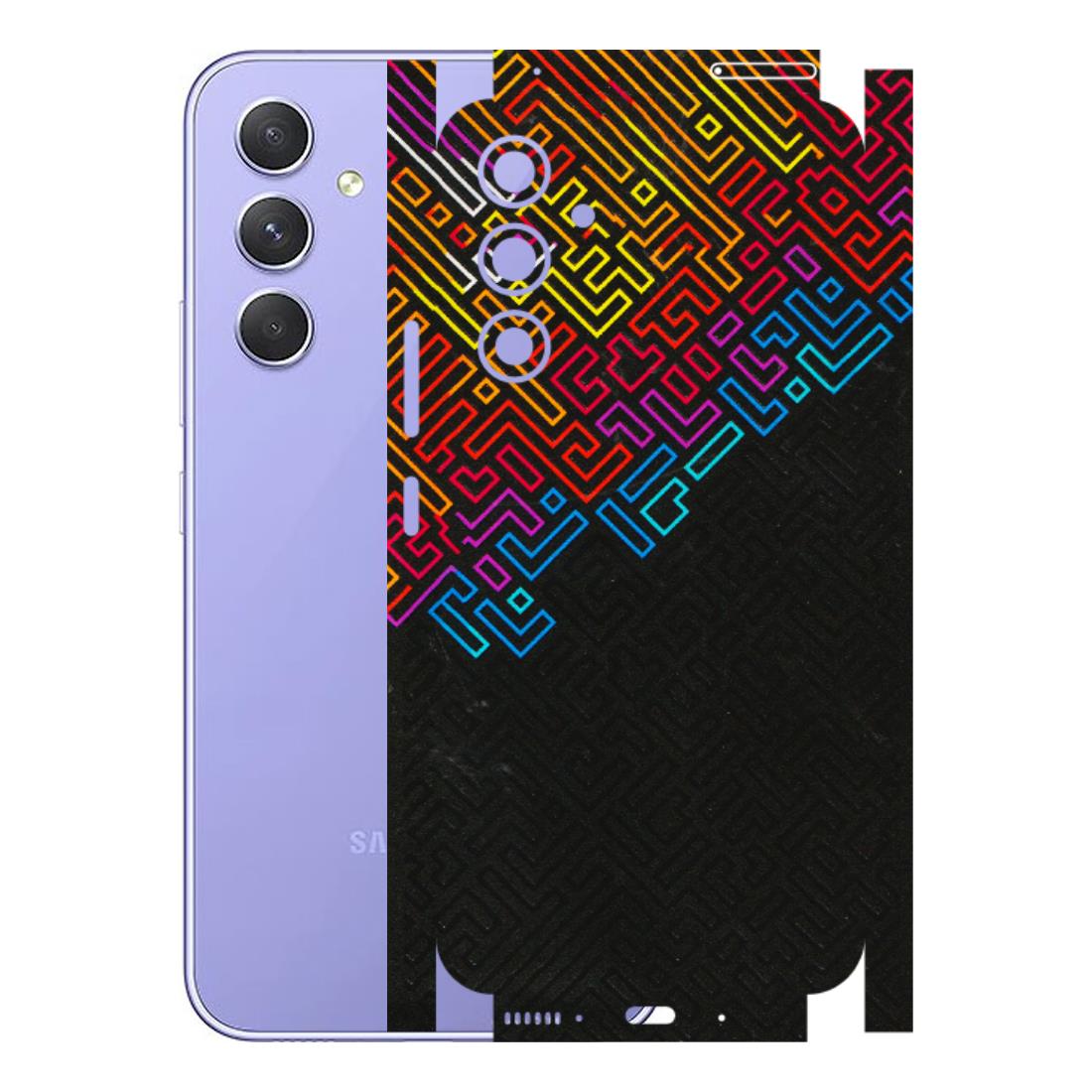 Samsung A/S Series Phone Skins (All Models) - Dotme Pattern Art - 3D Embossed Finish (L-121) Samsung Galaxy A54 (5G)