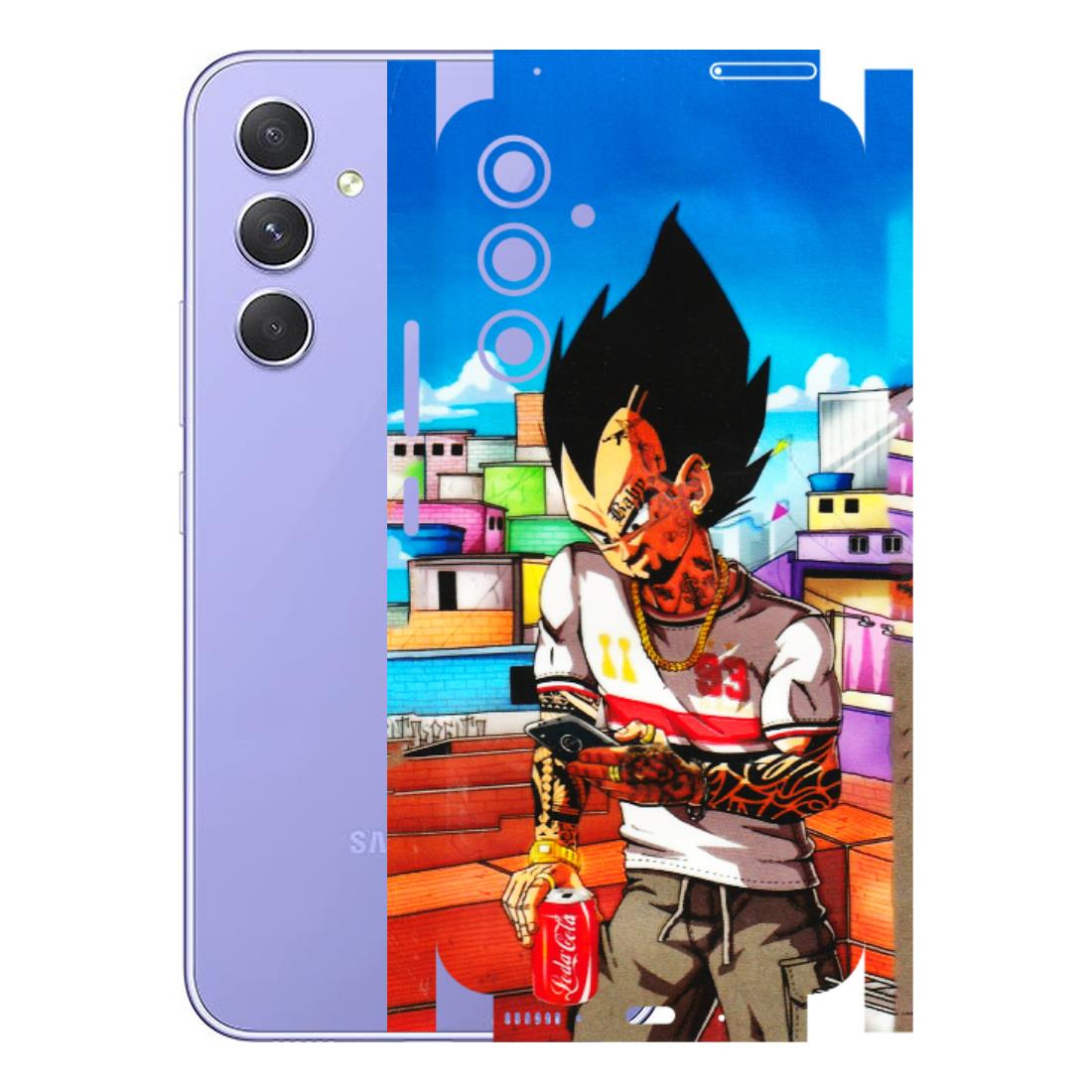 Samsung A/S Series Phone Skins (All Models) - Vegeta - 3D Embossed Finish (L-136) Samsung Galaxy A54 (5G)
