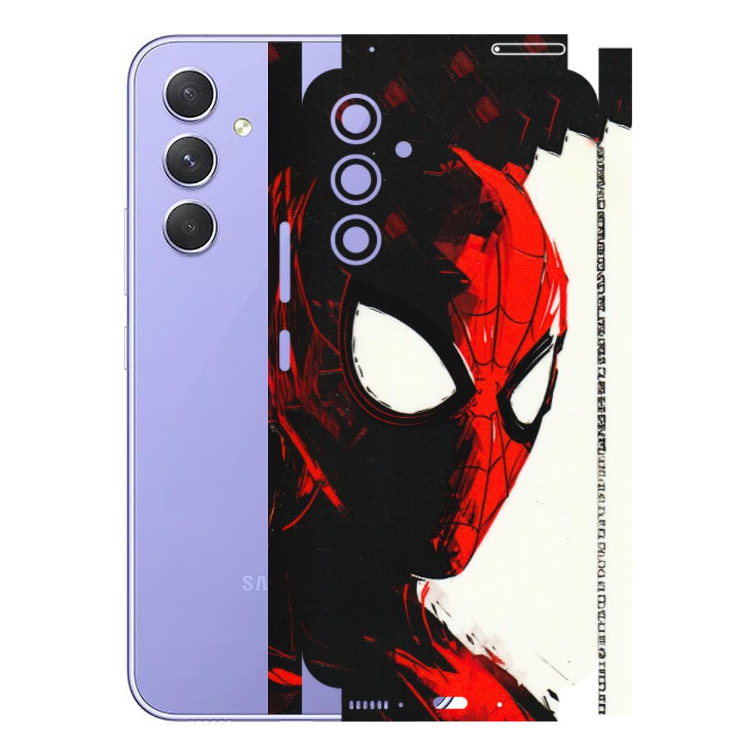 Samsung A/S Series Phone Skins (All Models) - Spiderman Killer Face - 3D Embossed Finish (L-17) Samsung Galaxy A54 (5G)
