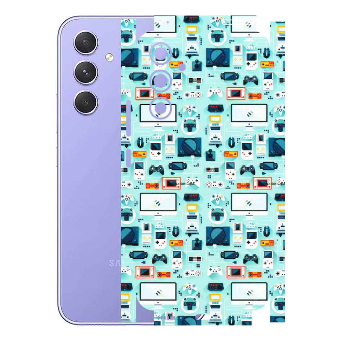 Samsung A/S Series Phone Skins (All Models) - Gadgets Doodle - 3D Embossed Finish (L-184) Samsung Galaxy A54 (5G)