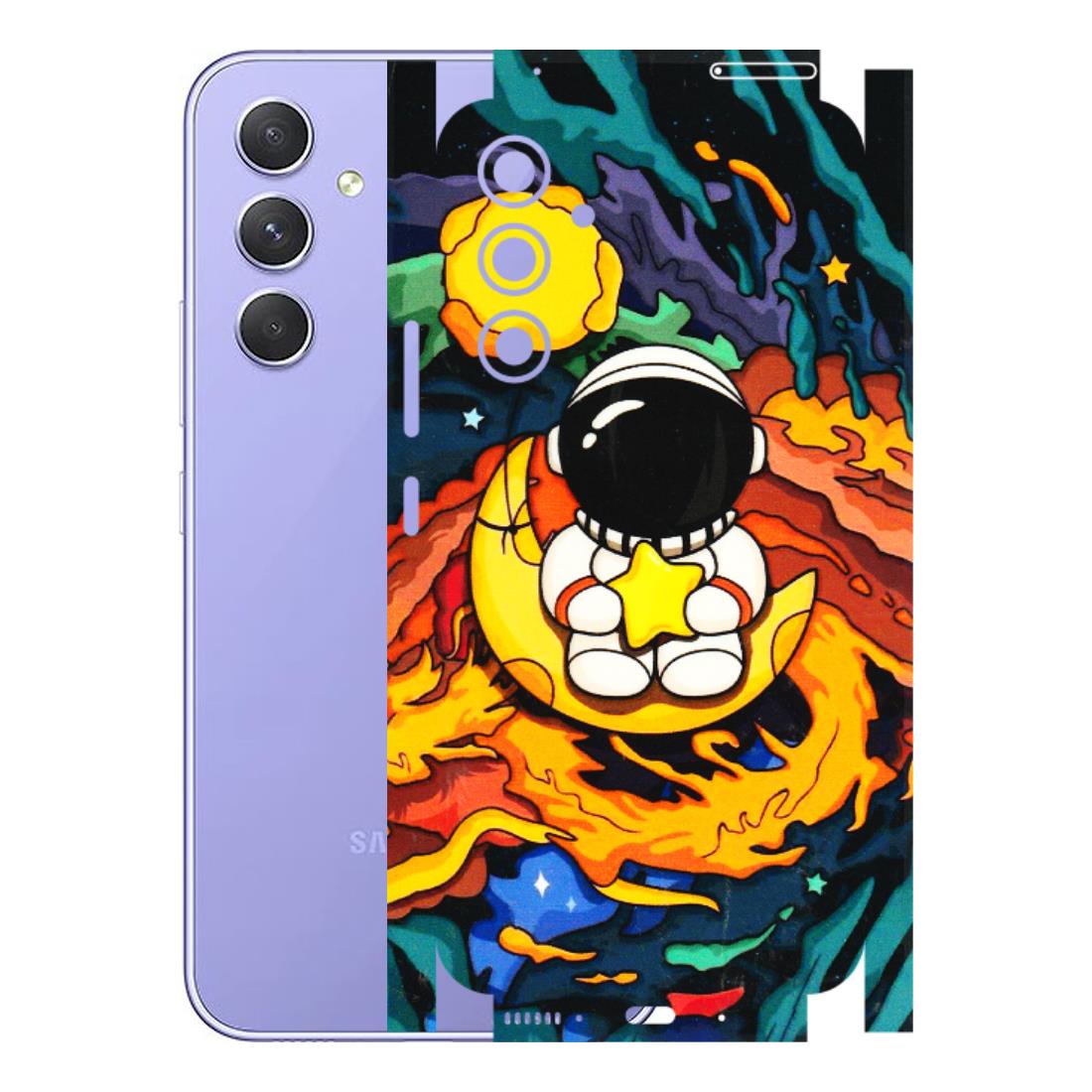 Samsung A/S Series Phone Skins (All Models) - Baby Astronaut - 3D Embossed Finish (L-197) Samsung Galaxy A54 (5G)