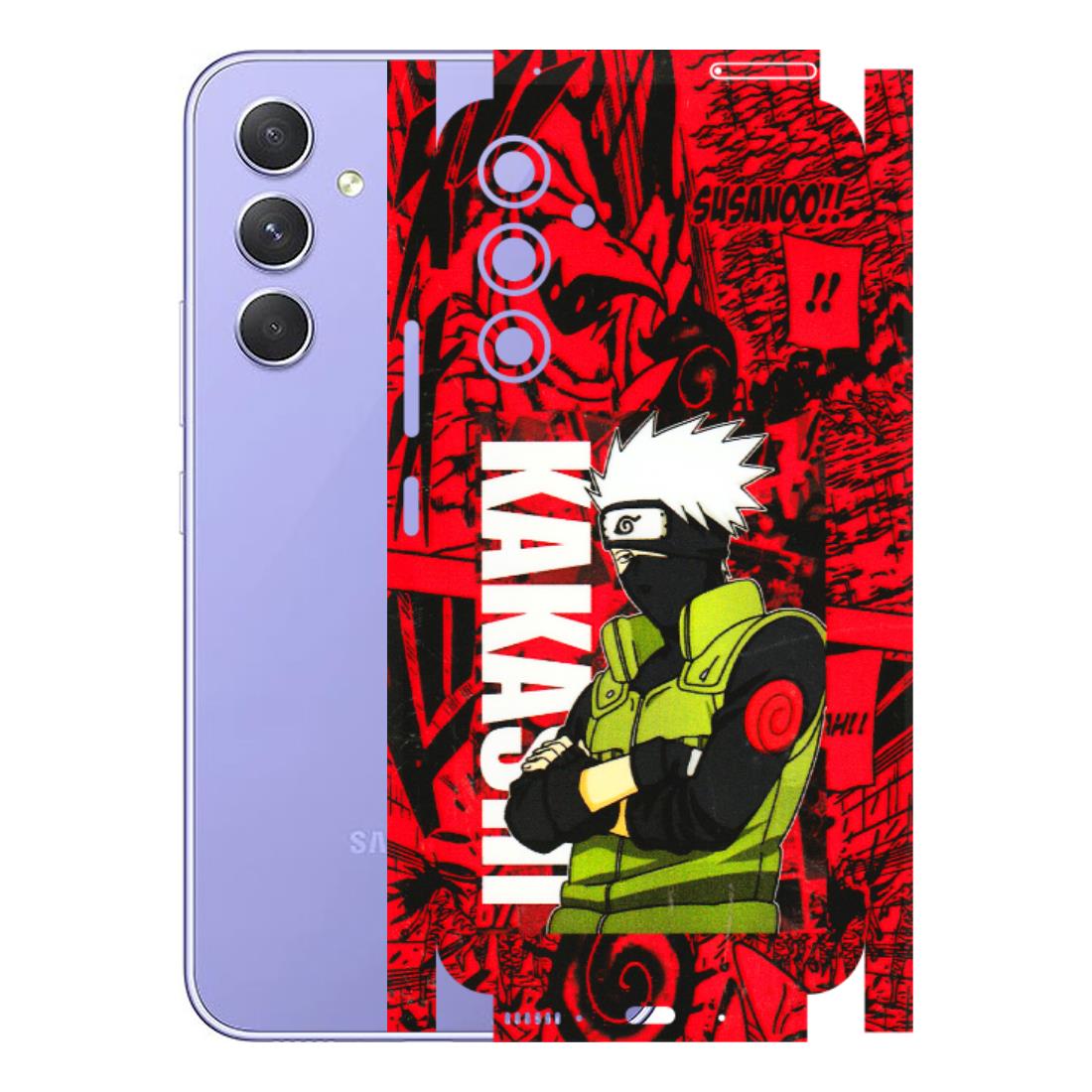 Samsung A/S Series Phone Skins (All Models) - Kakashi Red Anime - 3D Embossed Finish (L-251) Samsung Galaxy A54 (5G)