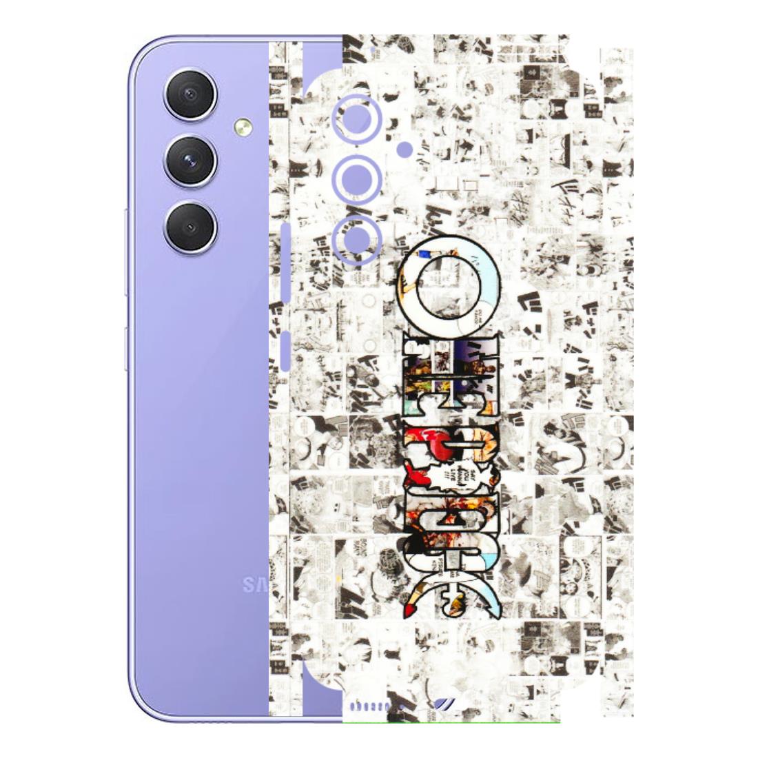 Samsung A/S Series Phone Skins (All Models) - One Piece Manga - 3D Embossed Finish (L-26) Samsung Galaxy A54 (5G)