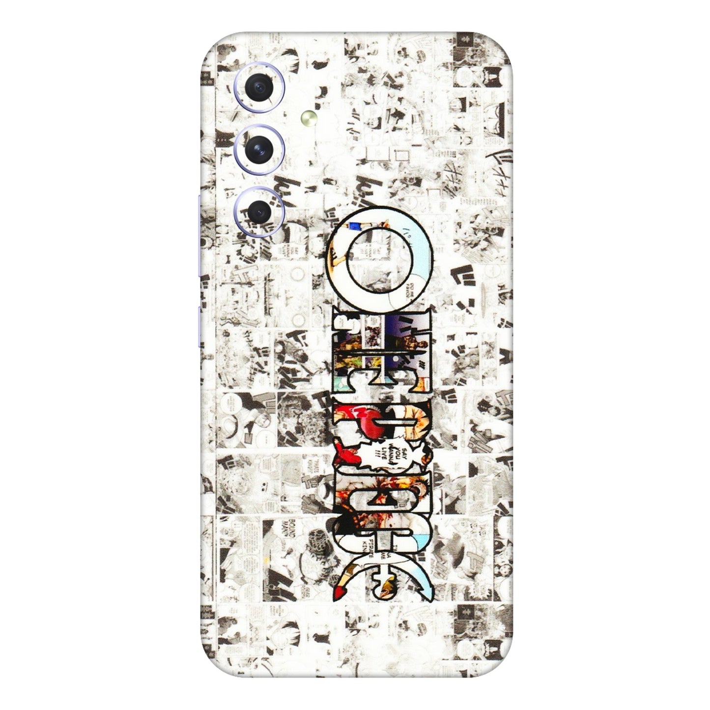 Samsung A/S Series Phone Skins (All Models) - One Piece Manga - 3D Embossed Finish (L-26) Samsung Galaxy A54 (5G)