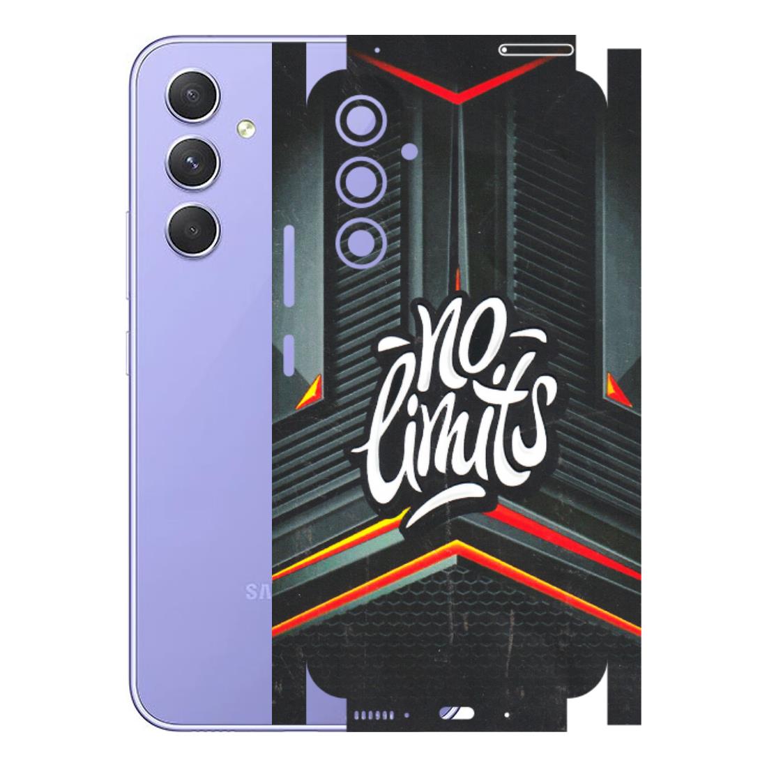 Samsung A/S Series Phone Skins (All Models) - No Limits - 3D Embossed Finish (L-286) Samsung Galaxy A54 (5G)