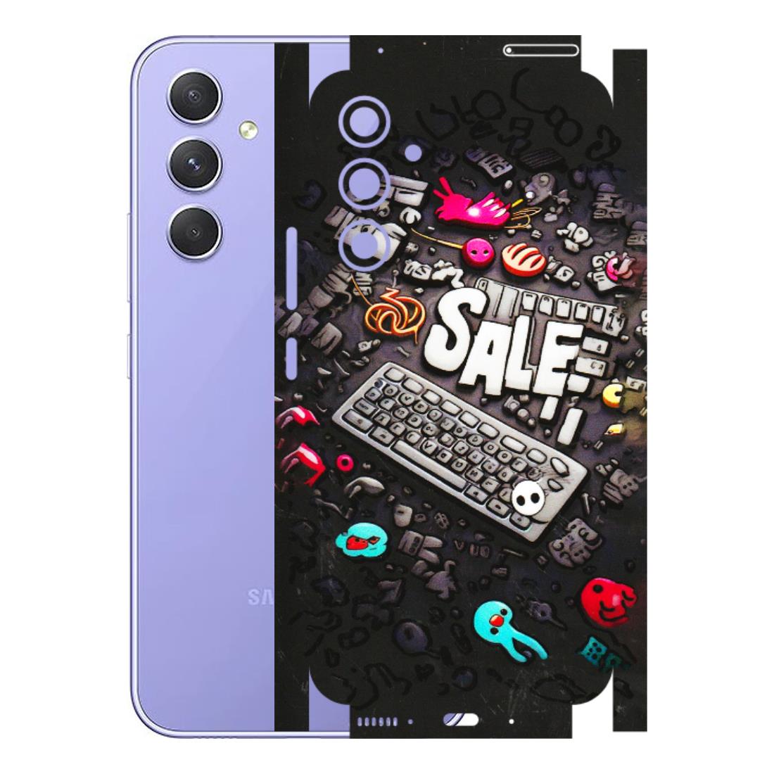 Samsung A/S Series Phone Skins (All Models) - Gadgets Sale - 3D Embossed Finish (L-50) Samsung Galaxy A54 (5G)