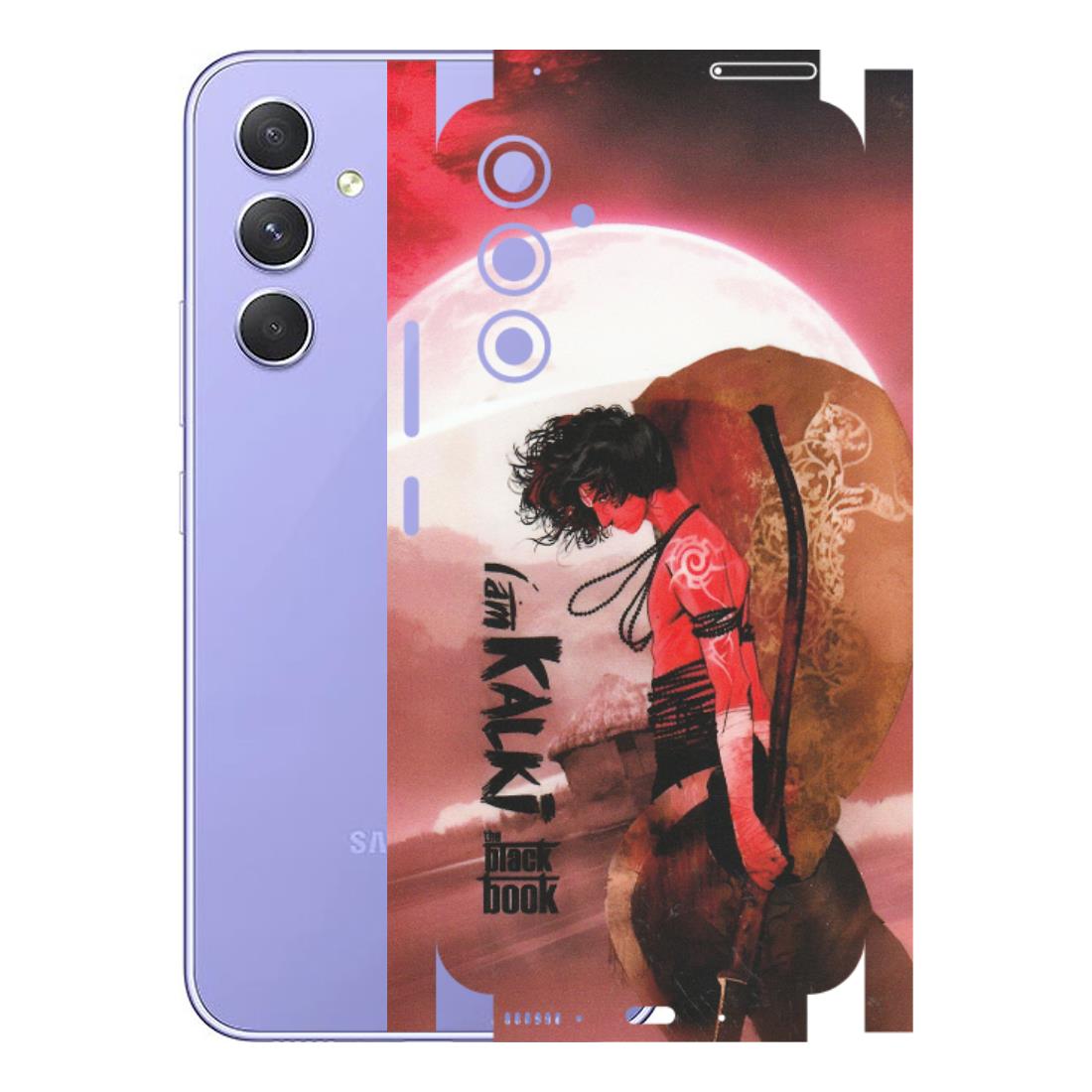 Samsung A/S Series Phone Skins (All Models) - The Black Book Kalia Anime - Matte Finish (M-129) Samsung Galaxy A54 (5G)