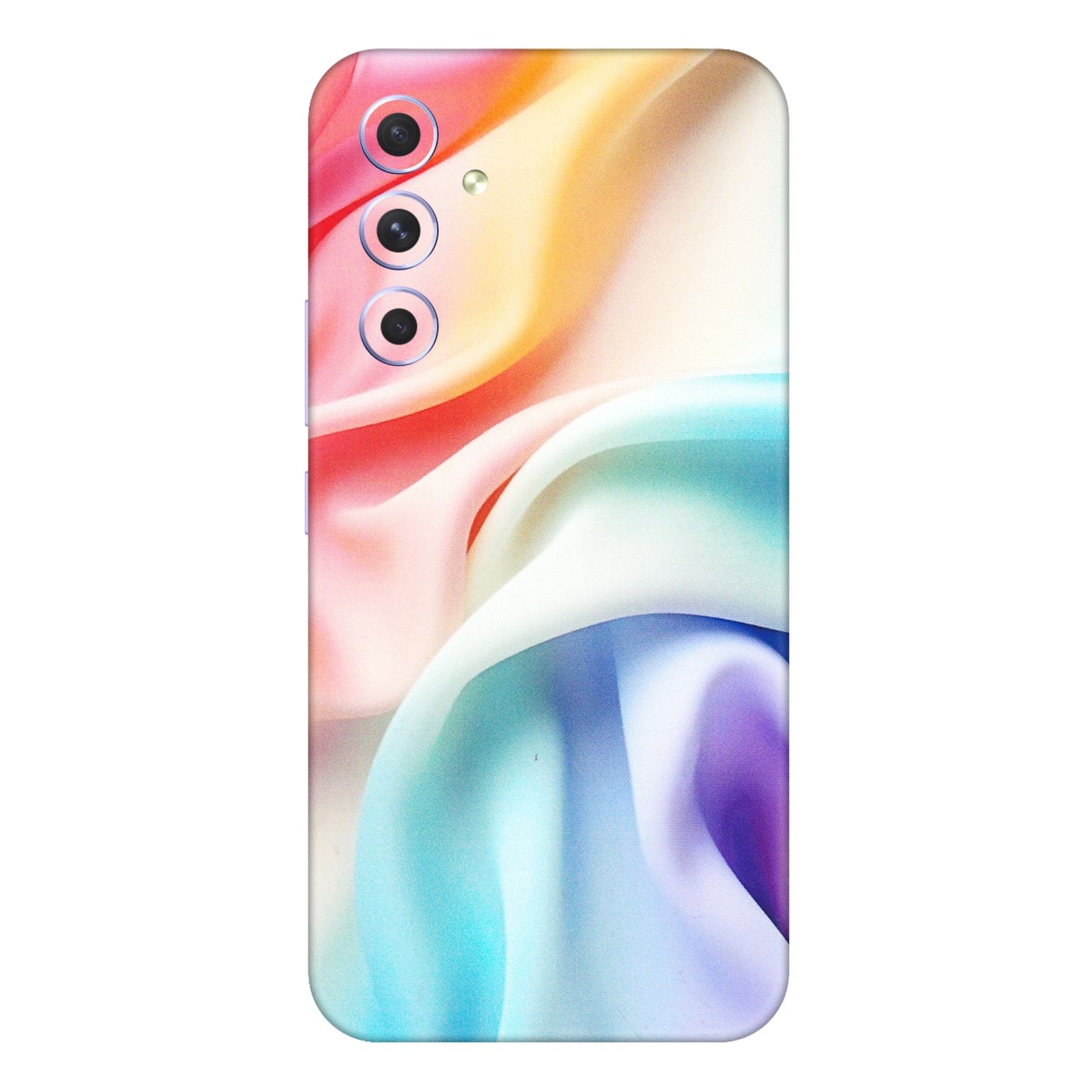 Samsung A/S Series Phone Skins (All Models) - Colourful Silk Cloth - Matte Finish (M-165) Samsung Galaxy A54 (5G)