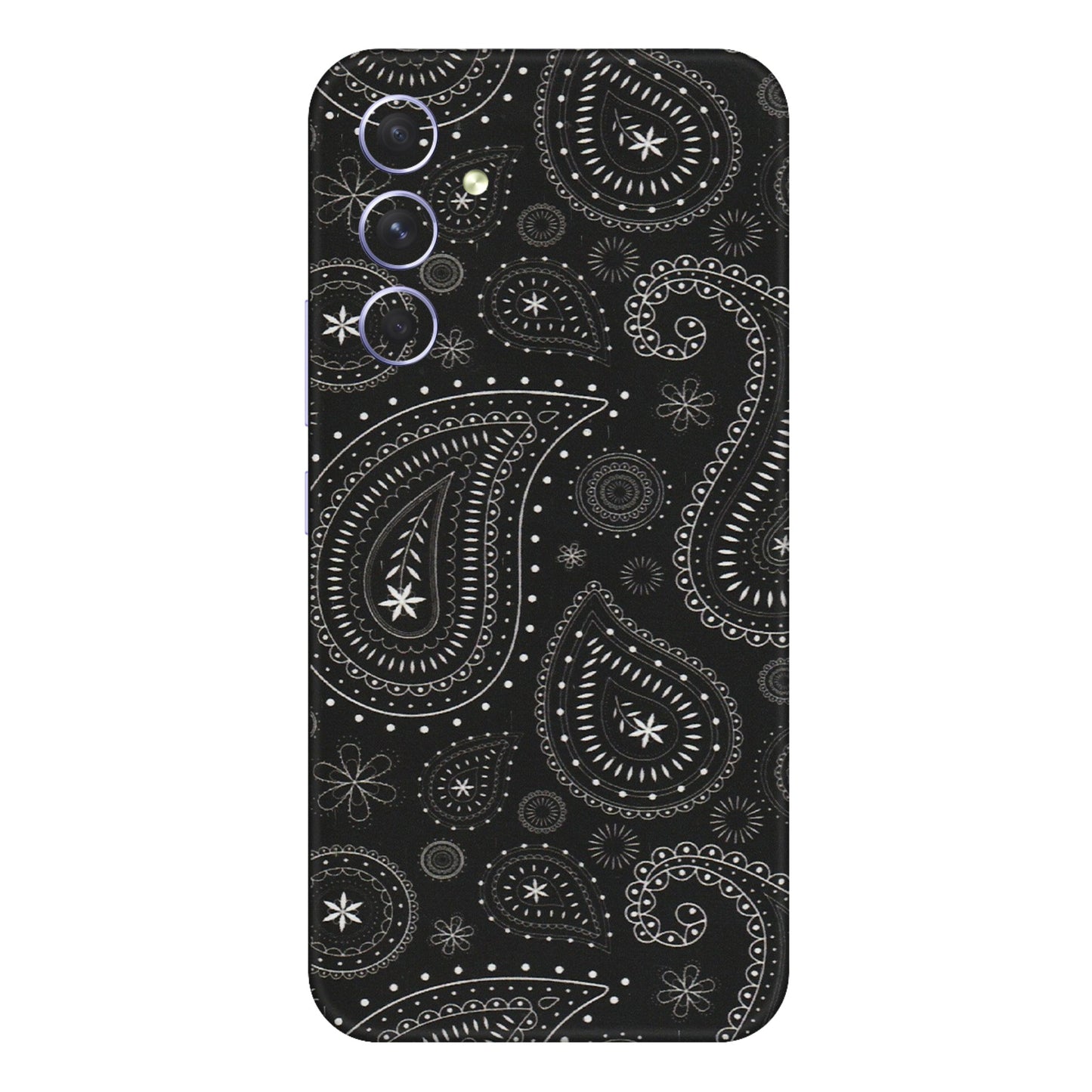 Samsung A/S Series Phone Skins (All Models) - Black Sober Kerry - Matte Finish (M-37) Samsung Galaxy A54 (5G)