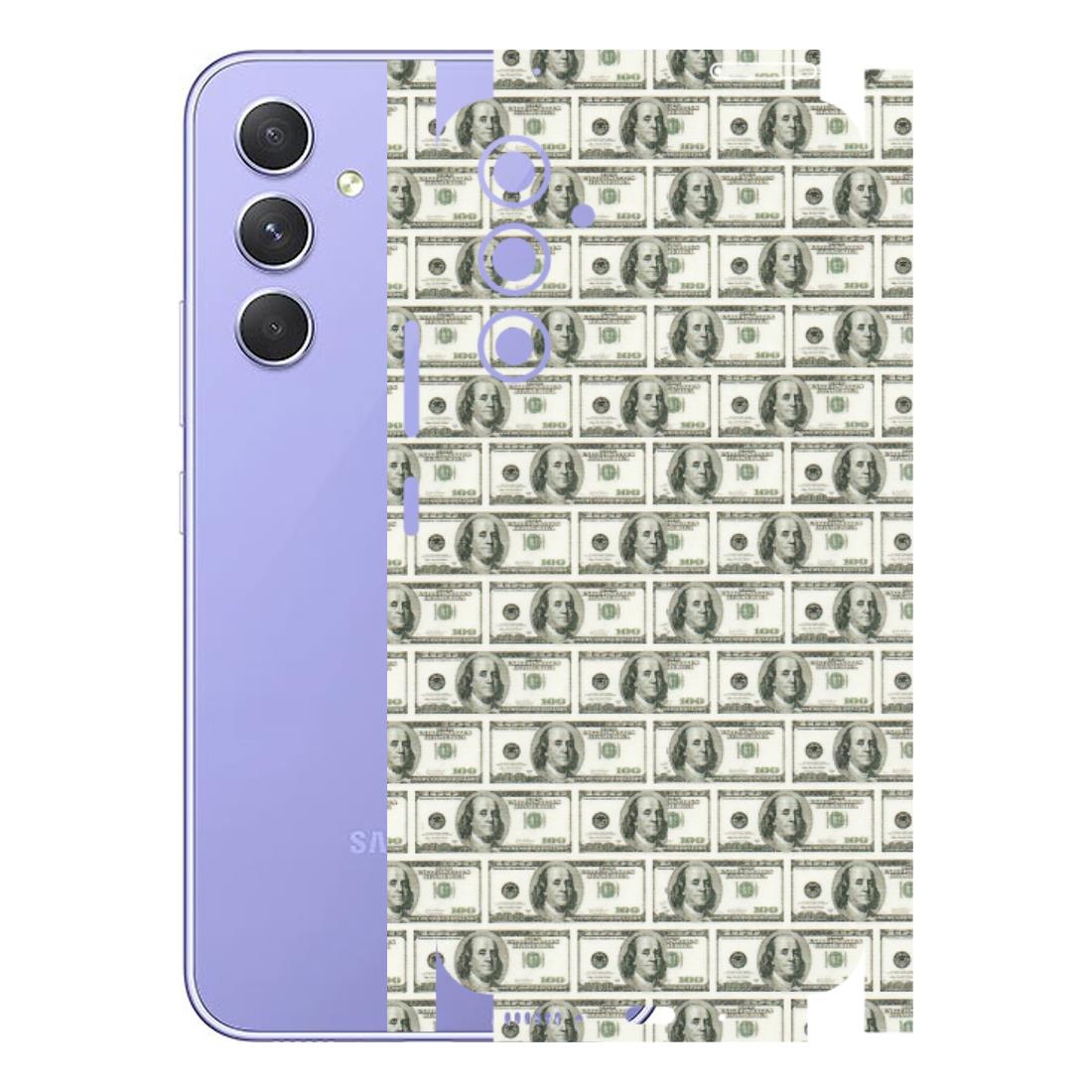 Samsung A/S Series Phone Skins (All Models) - I Love Dollars - Matte Finish (M-40) Samsung Galaxy A54 (5G)