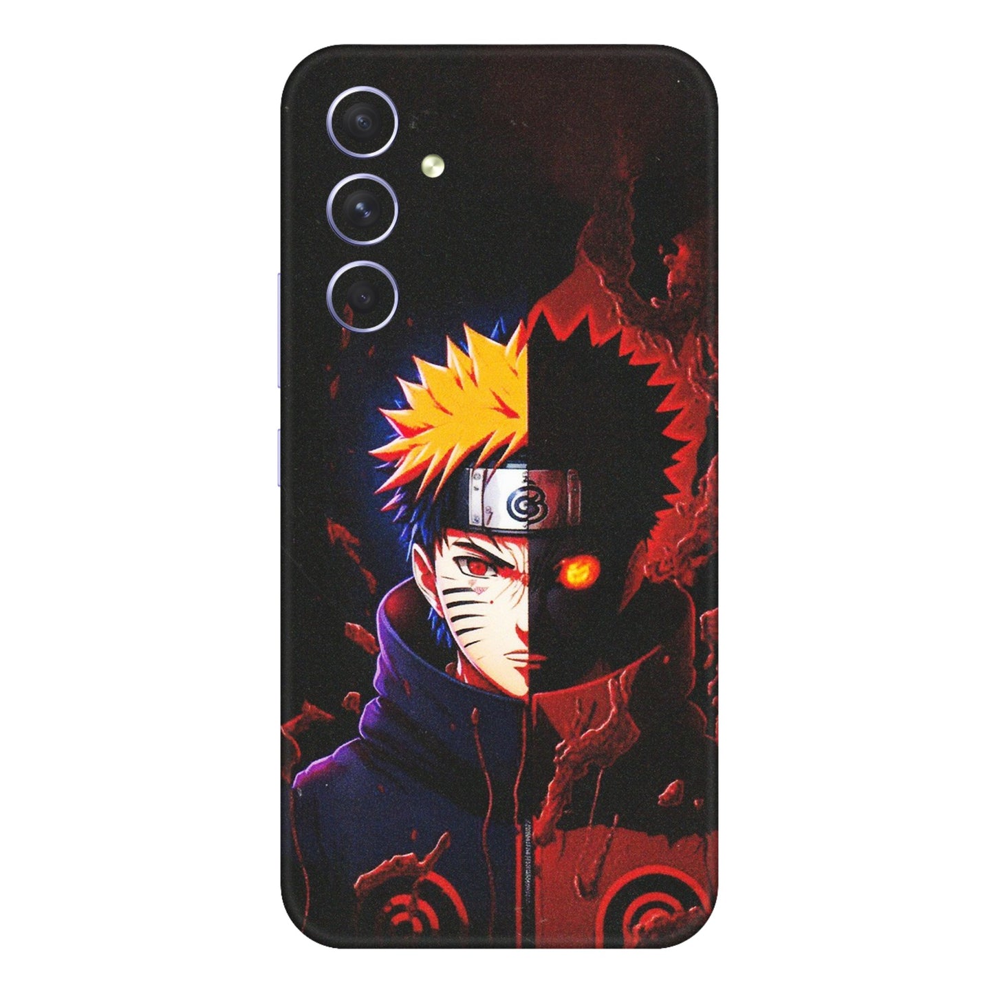 Samsung A/S Series Phone Skins (All Models) - Naruto X Evil - Matte Finish (M-70) Samsung Galaxy A54 (5G)