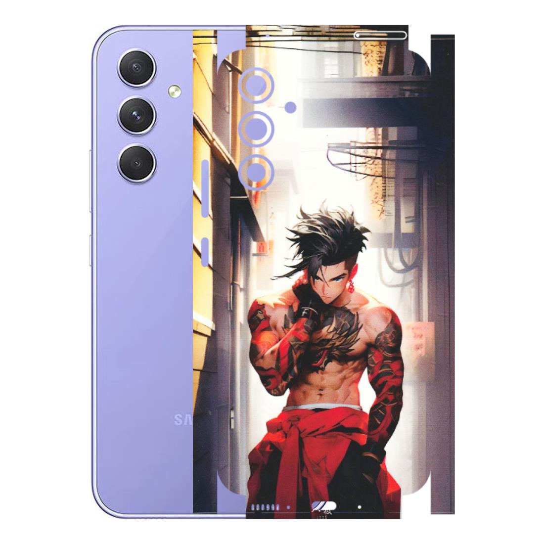 Samsung A/S Series Phone Skins (All Models) - In the streets of Japan - Matte Finish (M-77) Samsung Galaxy A54 (5G)