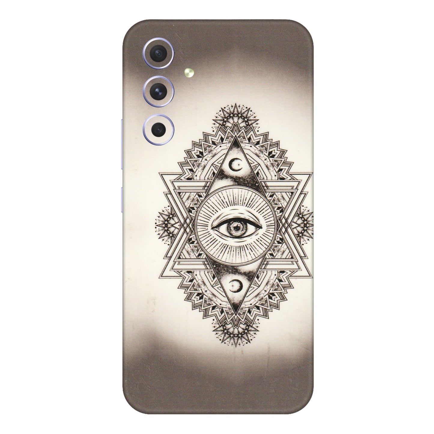 Samsung A/S Series Phone Skins (All Models) - Illuminati Great Eye - Transparent Finish (T-14) Samsung Galaxy A54 (5G)