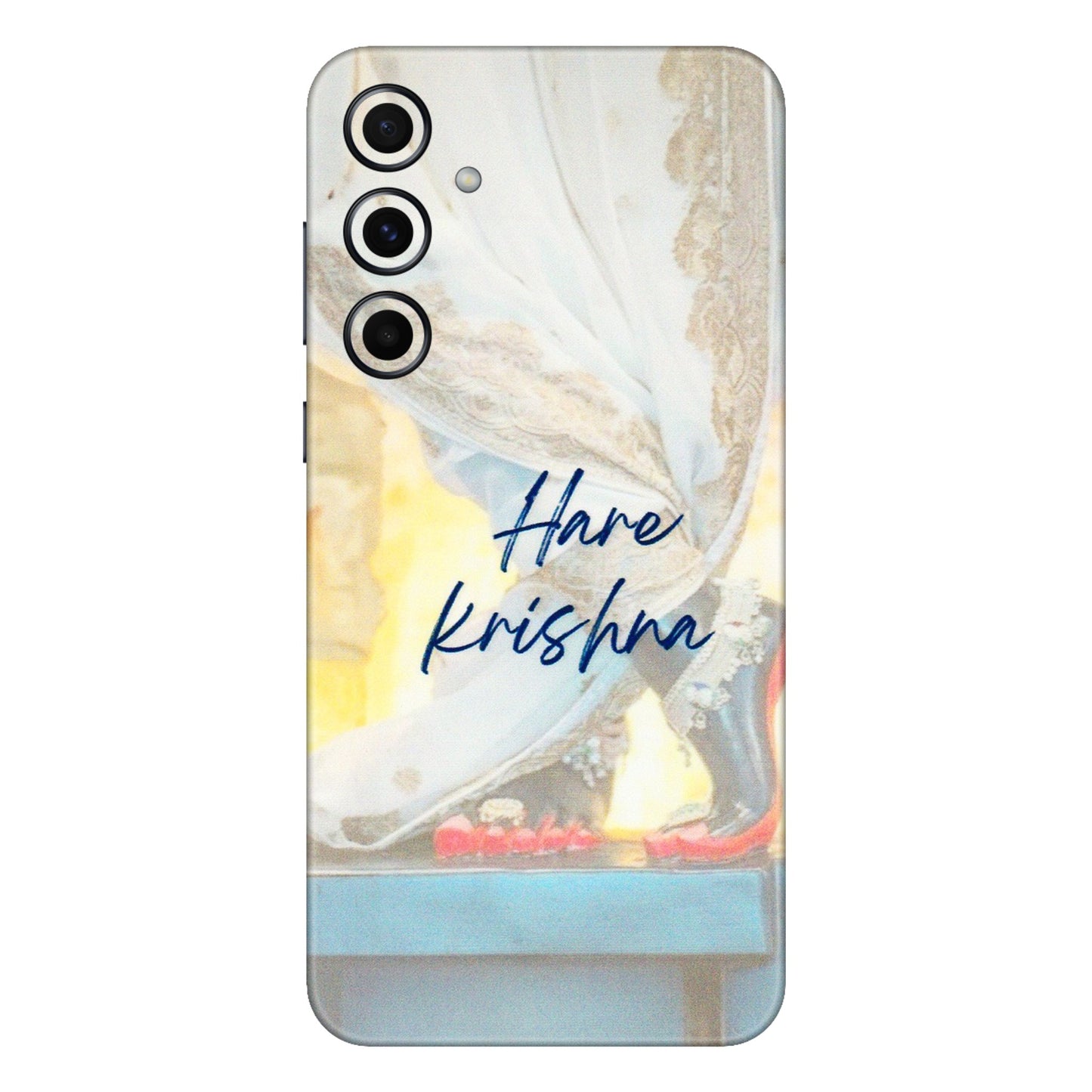 Samsung A/S Series Phone Skins (All Models) - Hare Krishna - 3D Embossed Finish (L-03) Samsung Galaxy A55 (5G)