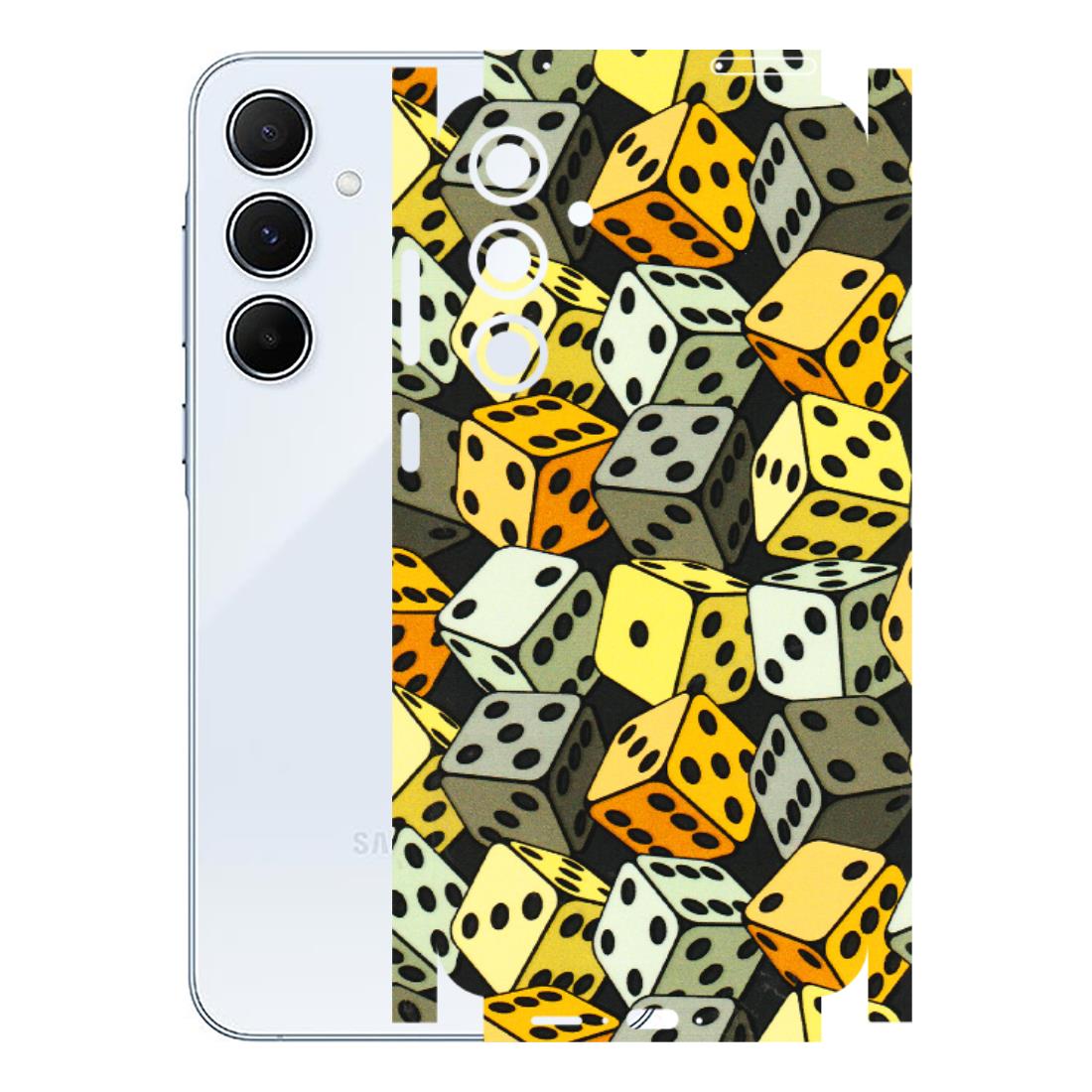 Samsung A/S Series Phone Skins (All Models) - Dices Of Life - 3D Embossed Finish (L-04) Samsung Galaxy A55 (5G)