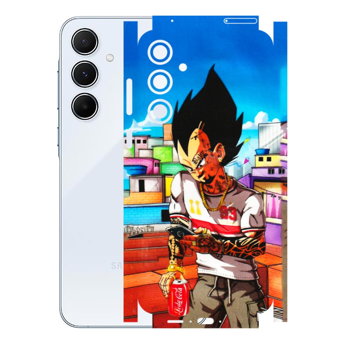 Samsung A/S Series Phone Skins (All Models) - Vegeta - 3D Embossed Finish (L-136) Samsung Galaxy A55 (5G)