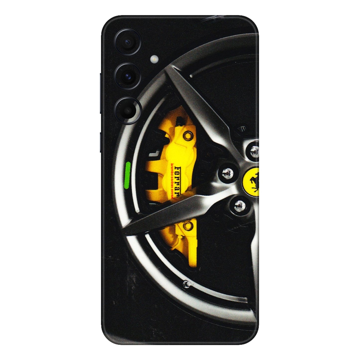 Samsung A/S Series Phone Skins (All Models) - Ferrari Wheel Alloy - 3D Embossed Finish (L-173) Samsung Galaxy A55 (5G)