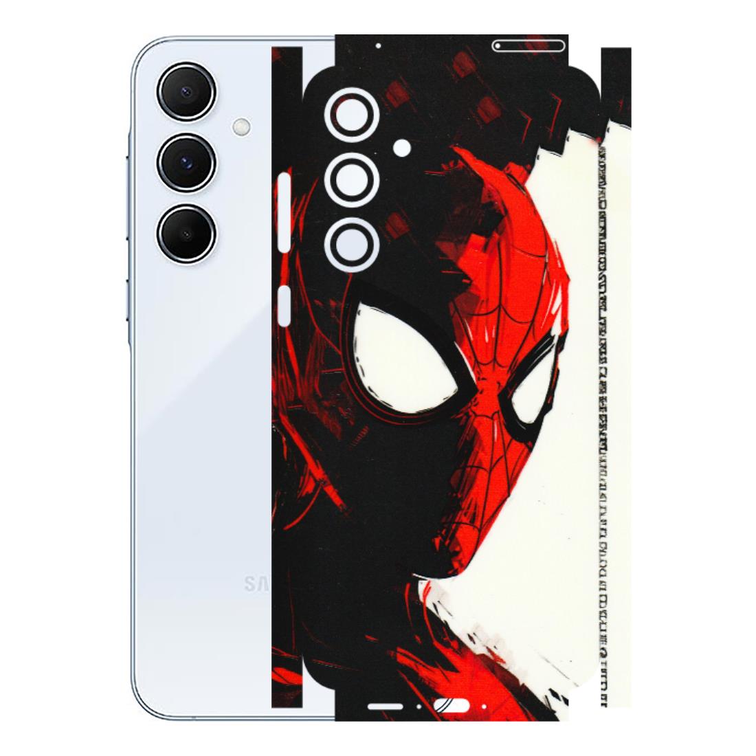 Samsung A/S Series Phone Skins (All Models) - Spiderman Killer Face - 3D Embossed Finish (L-17) Samsung Galaxy A55 (5G)