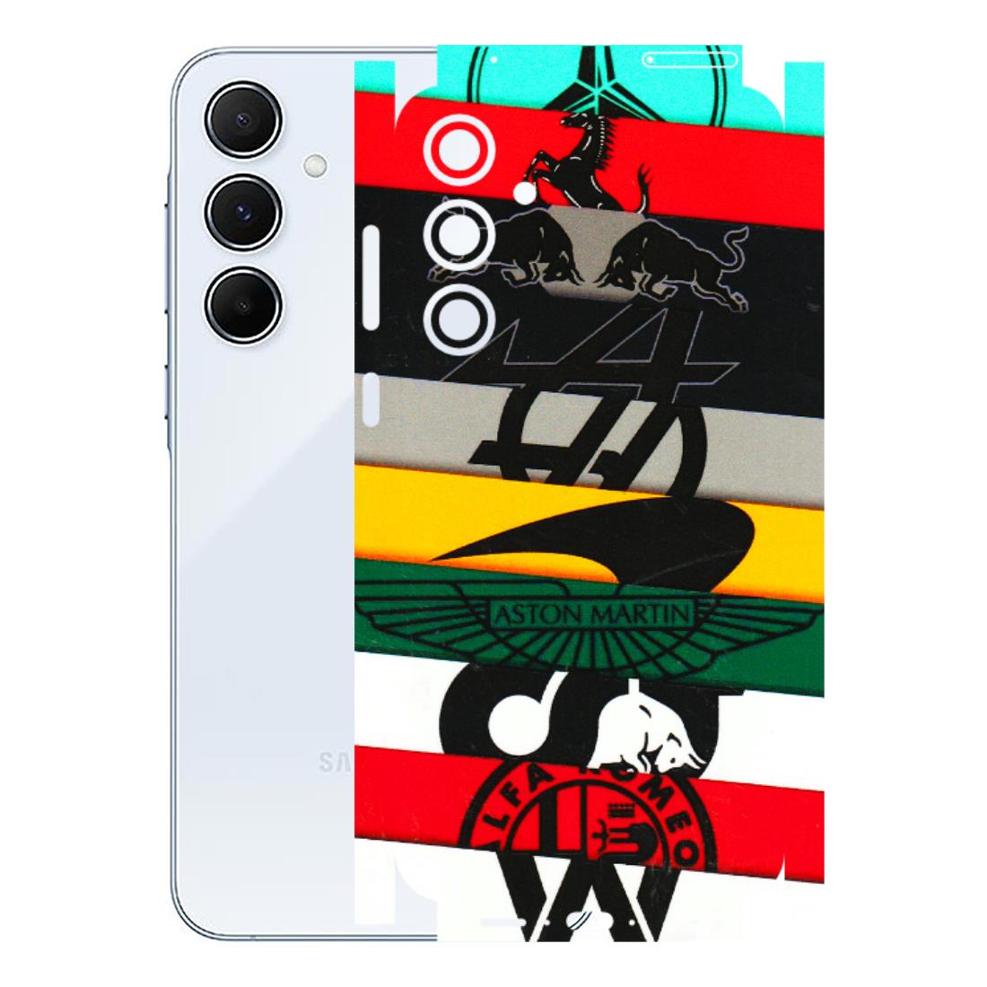 Samsung A/S Series Phone Skins (All Models) - Multi Designer Brands - 3D Embossed Finish (L-187) Samsung Galaxy A55 (5G)