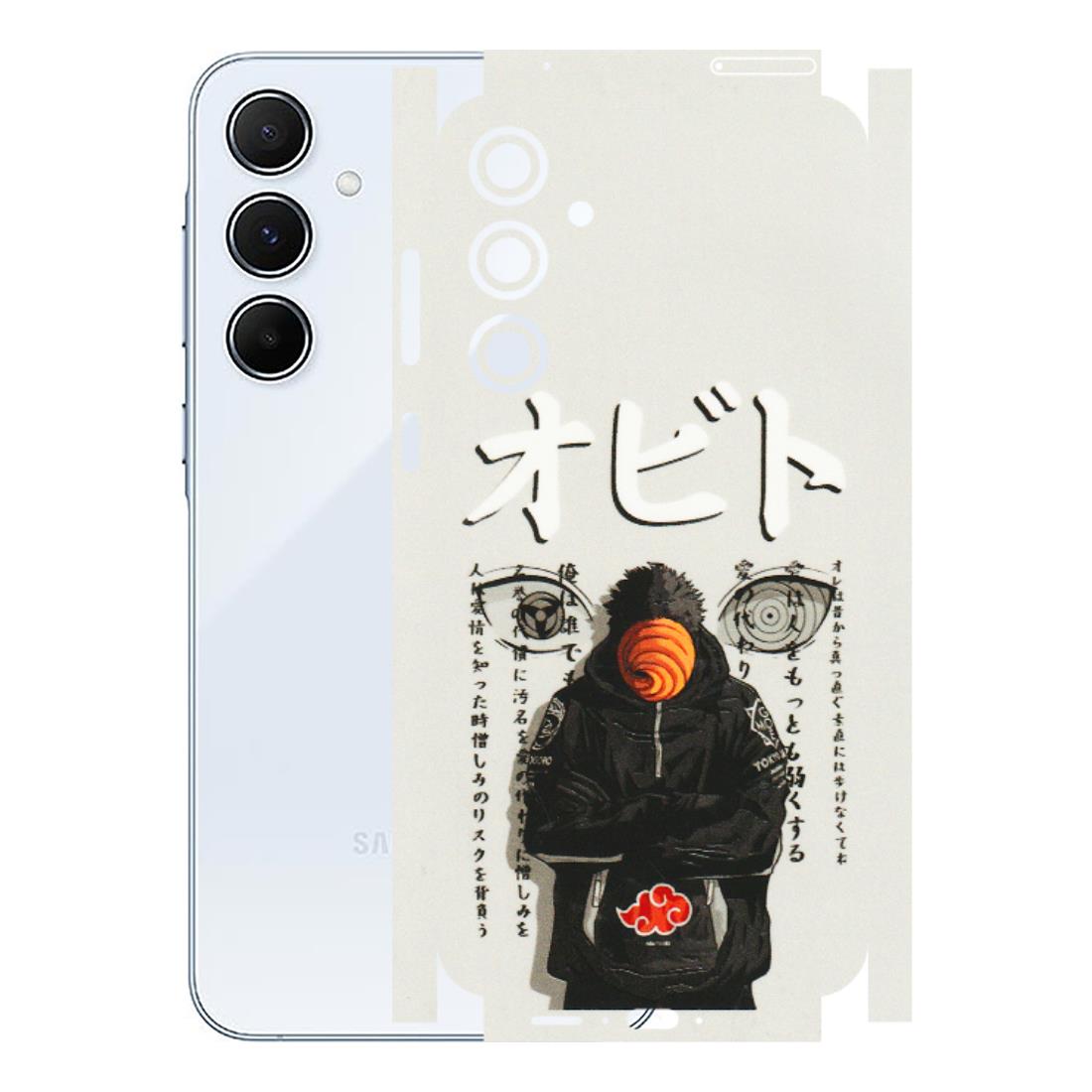 Samsung A/S Series Phone Skins (All Models) - Obito Anime Eye - 3D Embossed Finish (L-19) Samsung Galaxy A55 (5G)