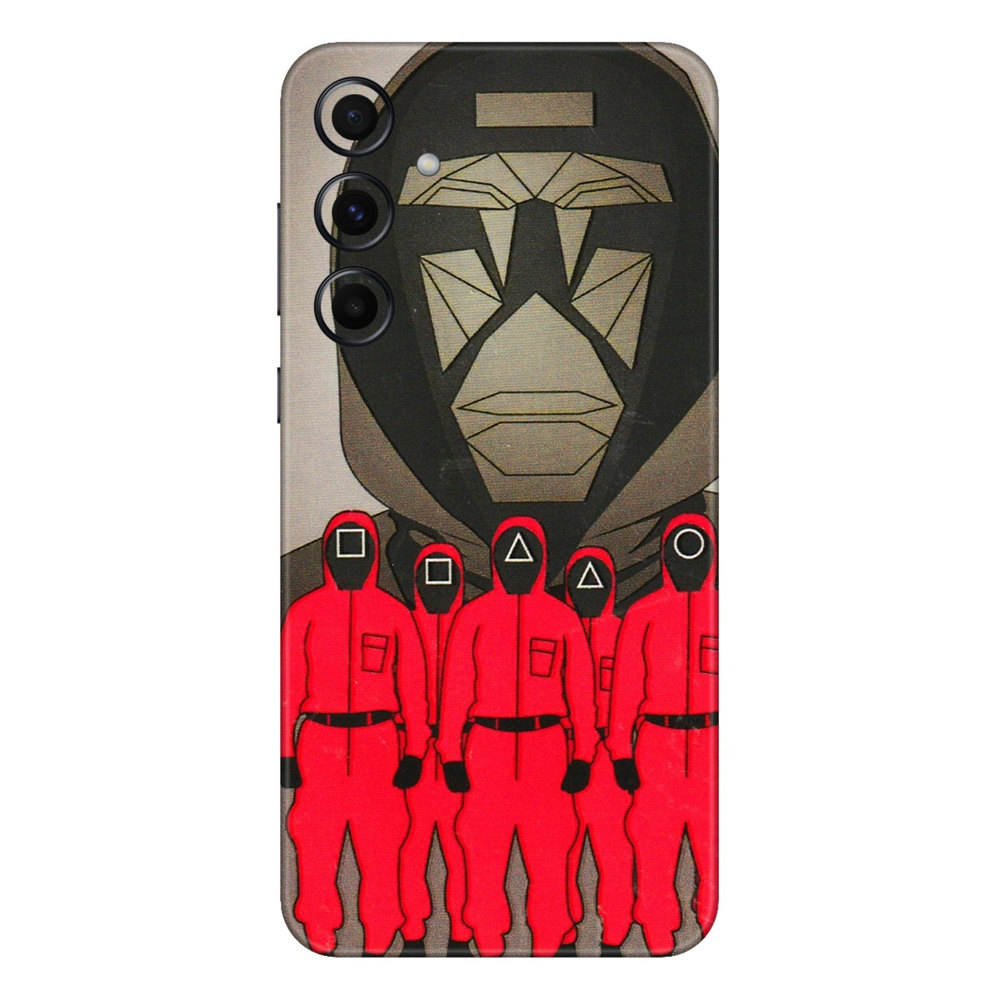 Samsung A/S Series Phone Skins (All Models) - Squid Game Hero - 3D Embossed Finish (L-245) Samsung Galaxy A55 (5G)