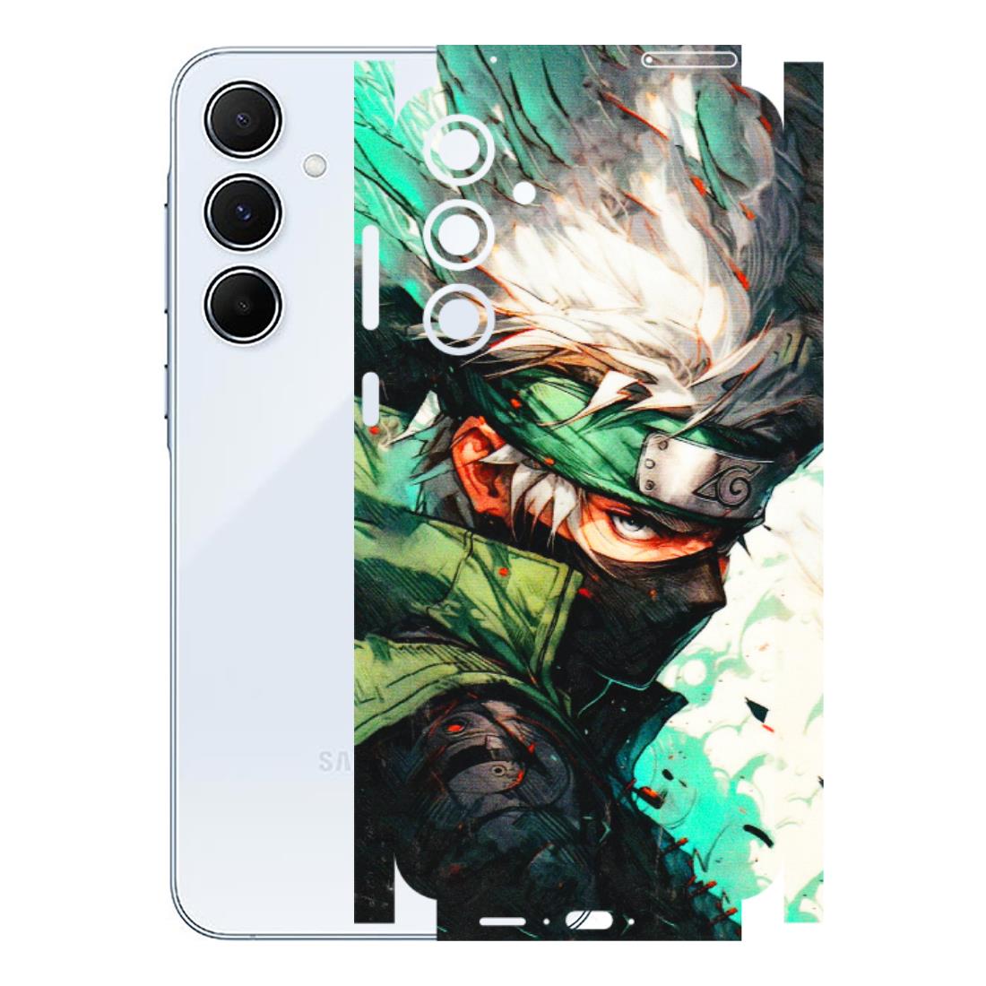 Samsung A/S Series Phone Skins (All Models) - Kakashi Side Profile - 3D Embossed Finish (L-249) Samsung Galaxy A55 (5G)