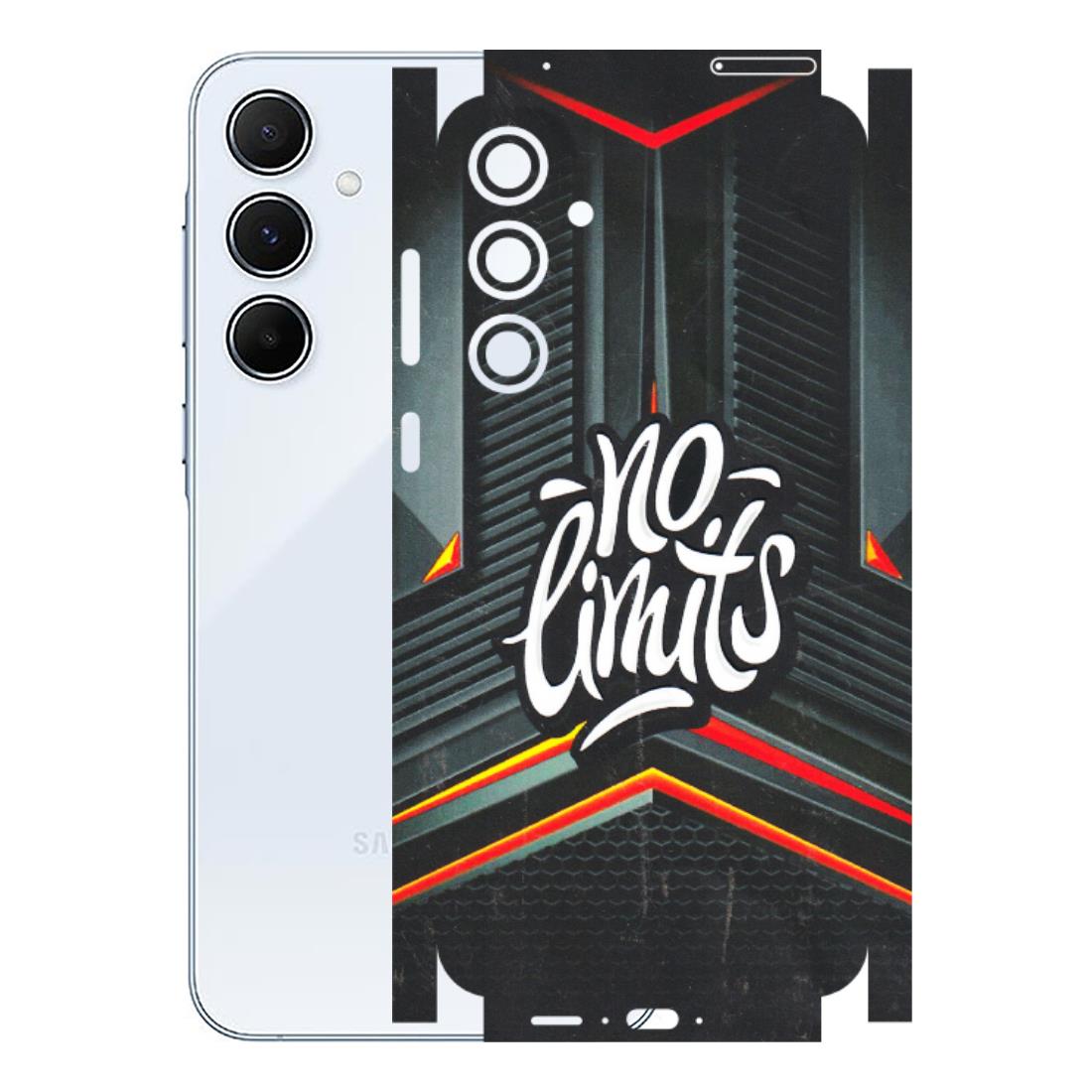 Samsung A/S Series Phone Skins (All Models) - No Limits - 3D Embossed Finish (L-286) Samsung Galaxy A55 (5G)