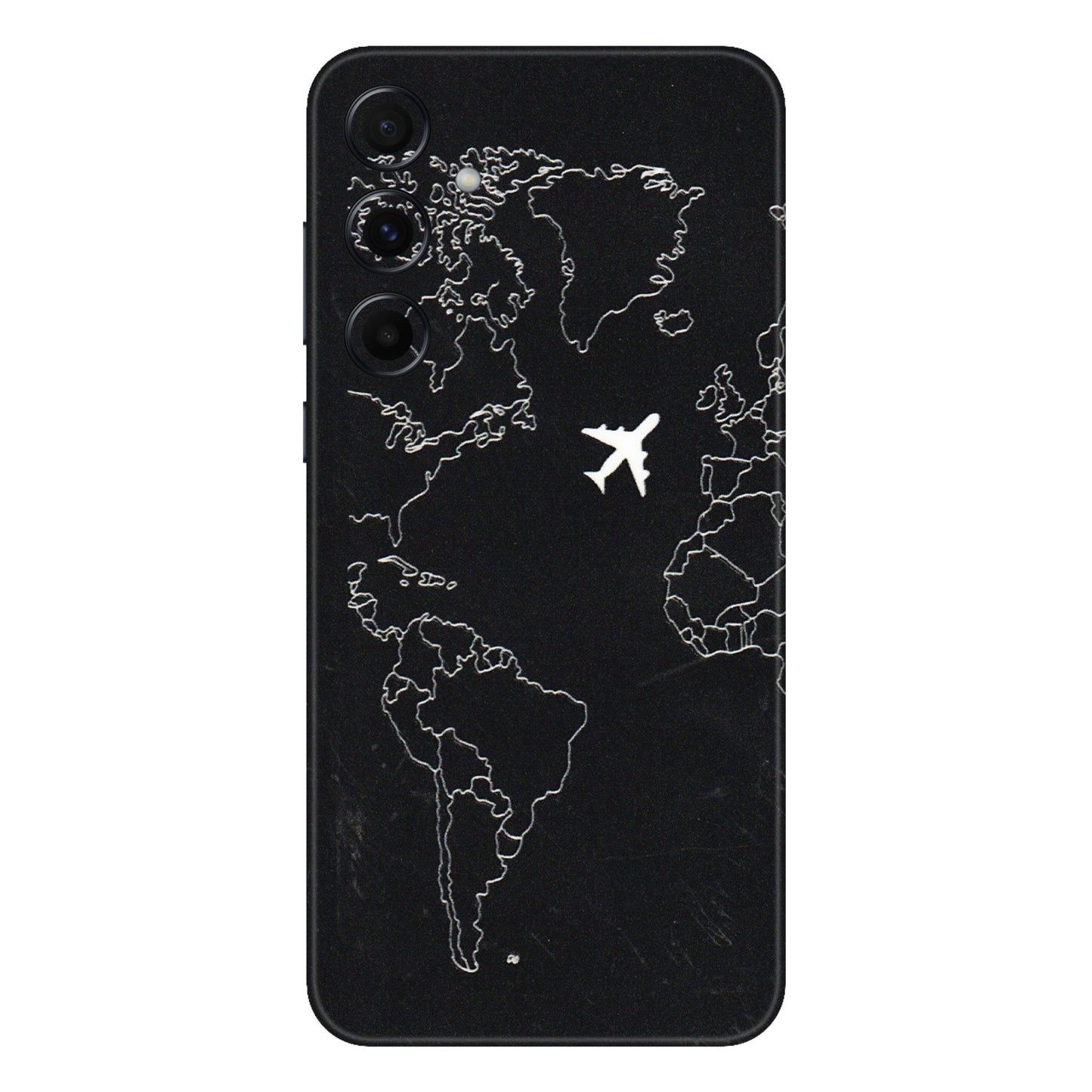 Samsung A/S Series Phone Skins (All Models) - Never Ending Travel - 3D Embossed Finish (L-79) Samsung Galaxy A55 (5G)