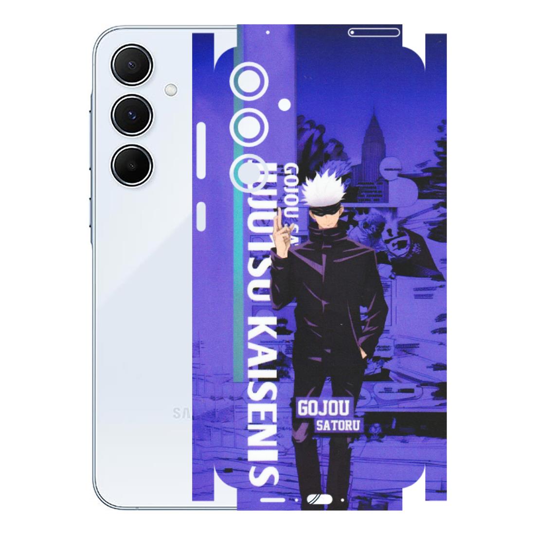 Samsung A/S Series Phone Skins (All Models) - Jujutsu Kaisen Gojo - Matte Finish (M-05) Samsung Galaxy A55 (5G)